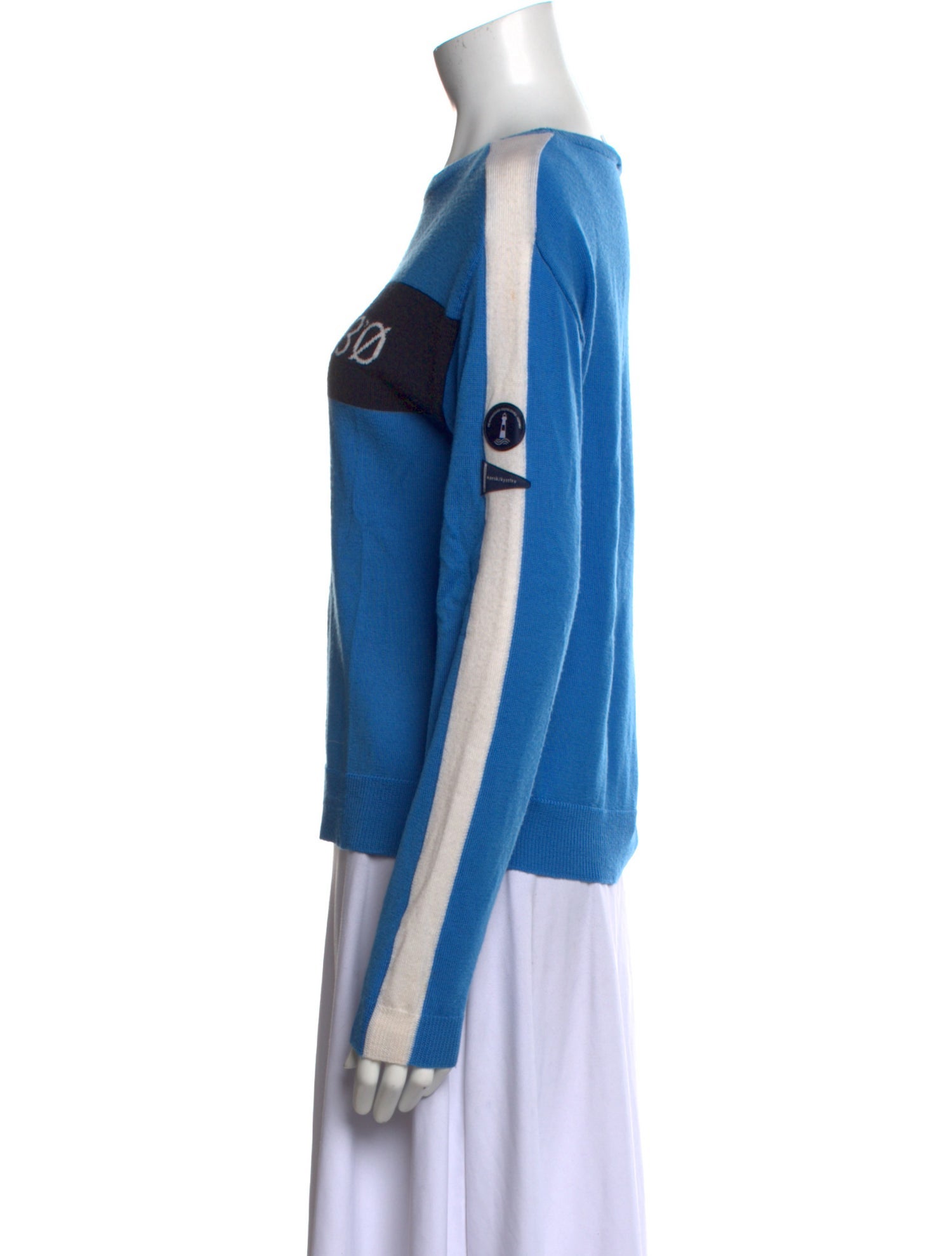 We Norwegians Merino Wool Graphic Print Sweater