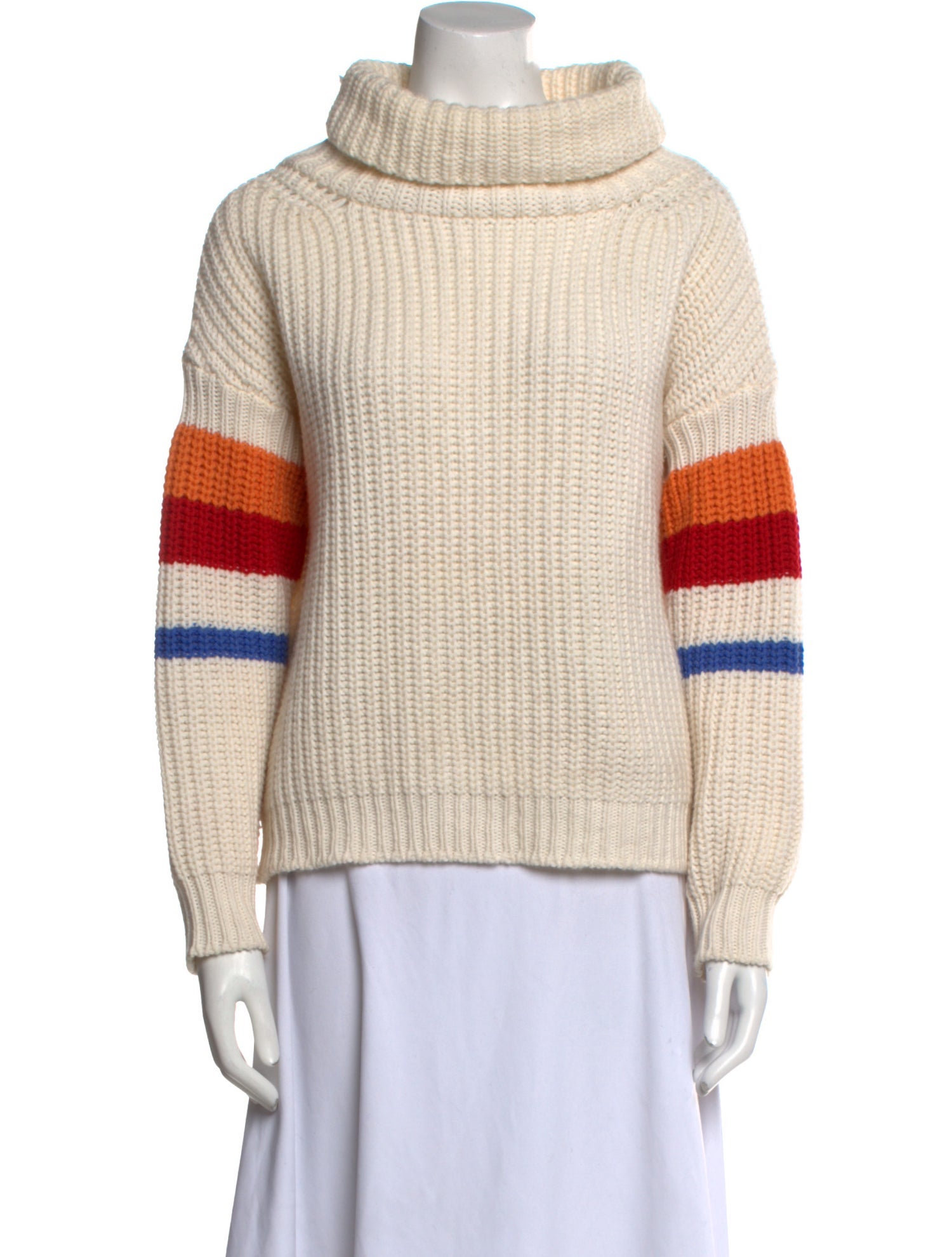 We Norwegians Merino Wool Striped Sweater