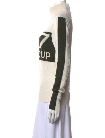 We Norwegians Graphic Print Turtleneck Sweater