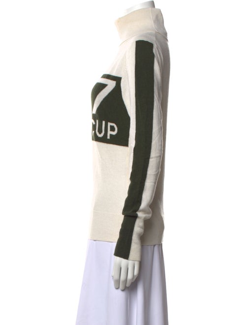 We Norwegians Graphic Print Turtleneck Sweater