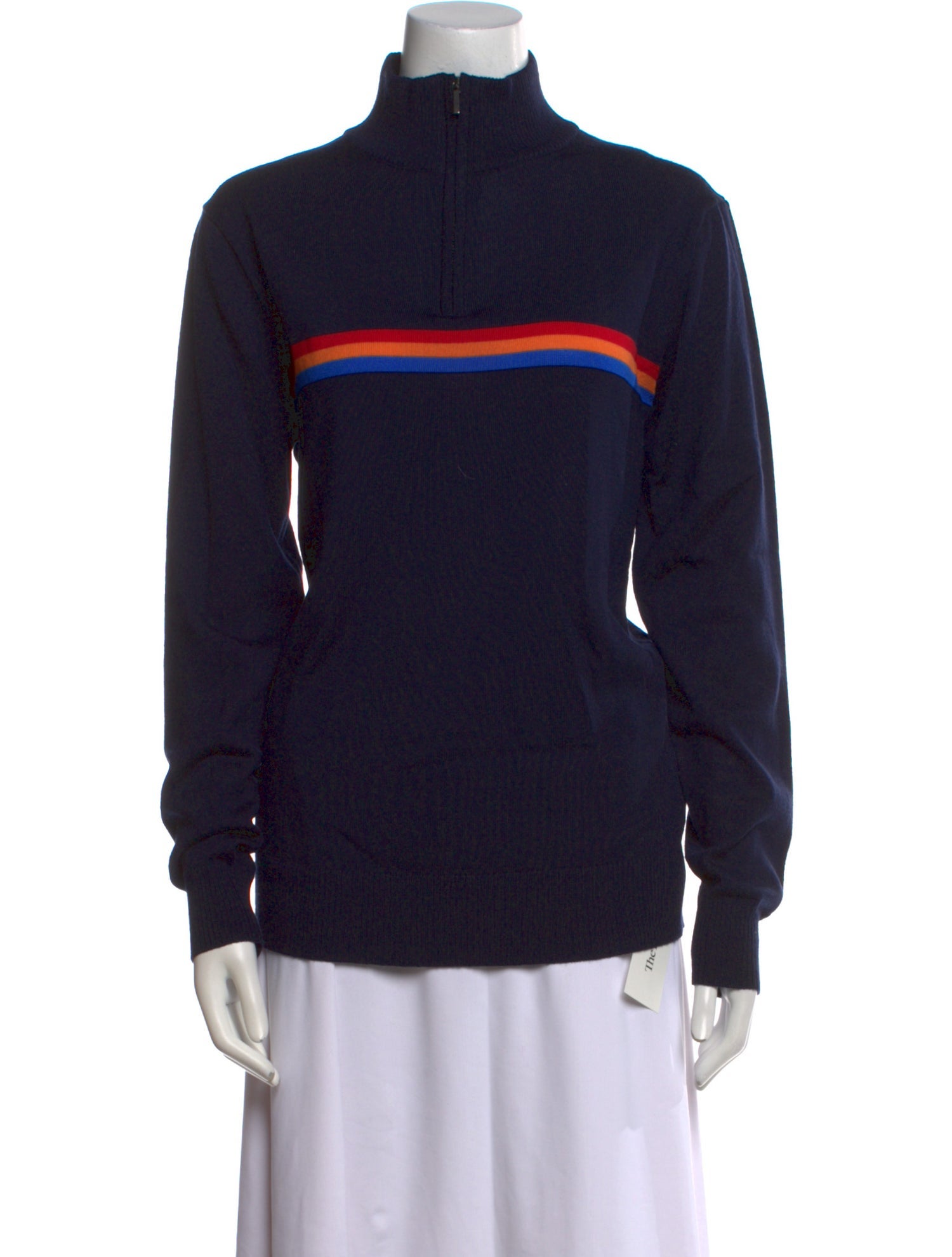 We Norwegians Merino Wool Striped Sweater w/ Tags