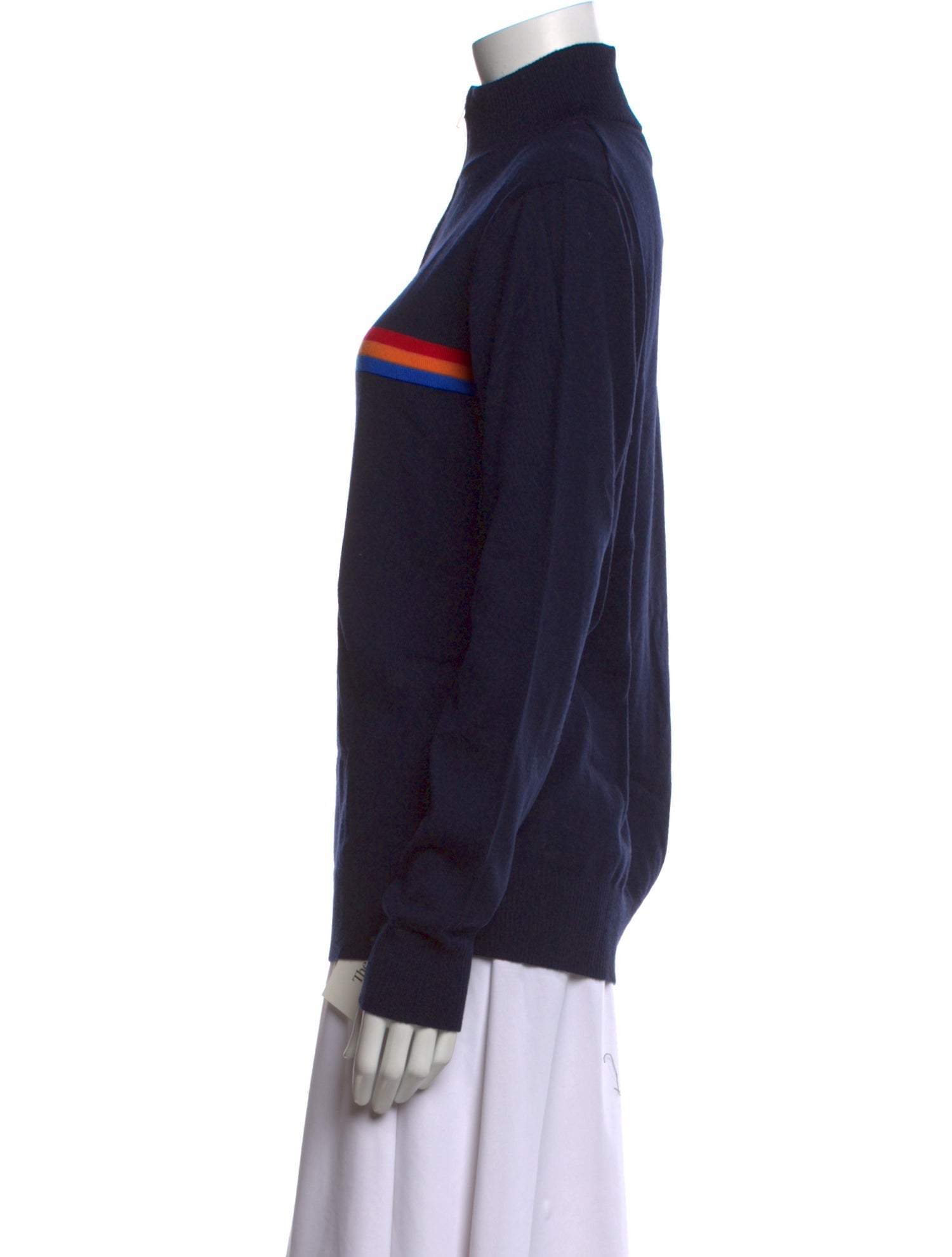 We Norwegians Merino Wool Striped Sweater w/ Tags