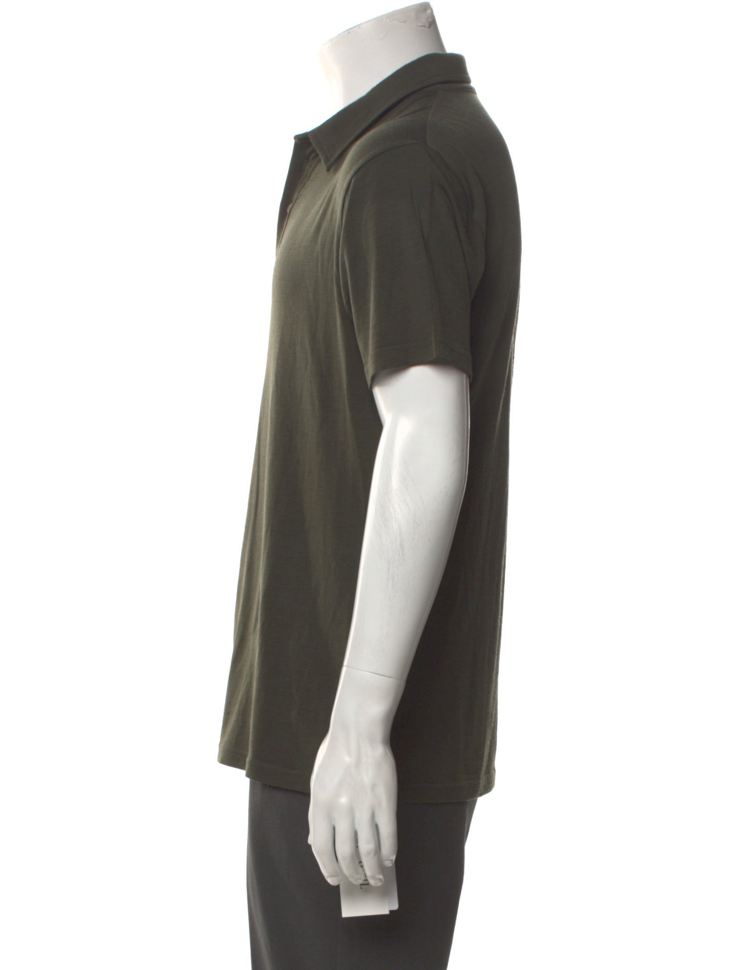 We Norwegians Merino Wool Crew Neck Polo Shirt