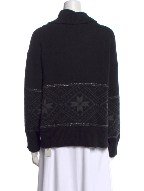 We Norwegians Merino Wool Mock Neck Sweater