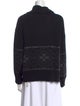 We Norwegians Merino Wool Mock Neck Sweater