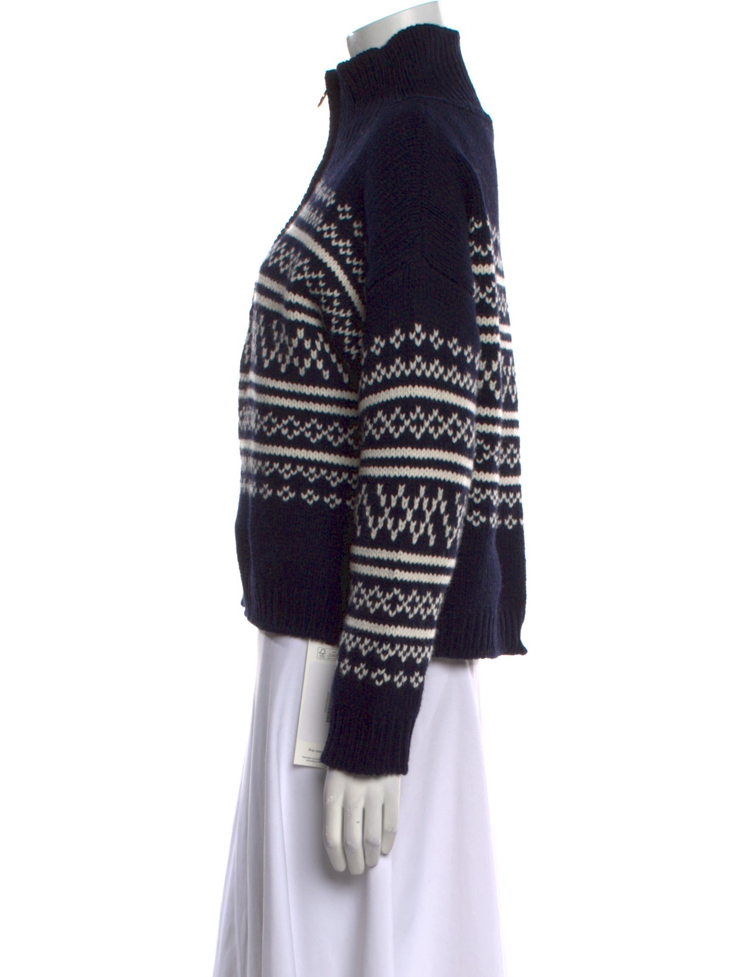 We Norwegians Merino Wool Printed Sweater