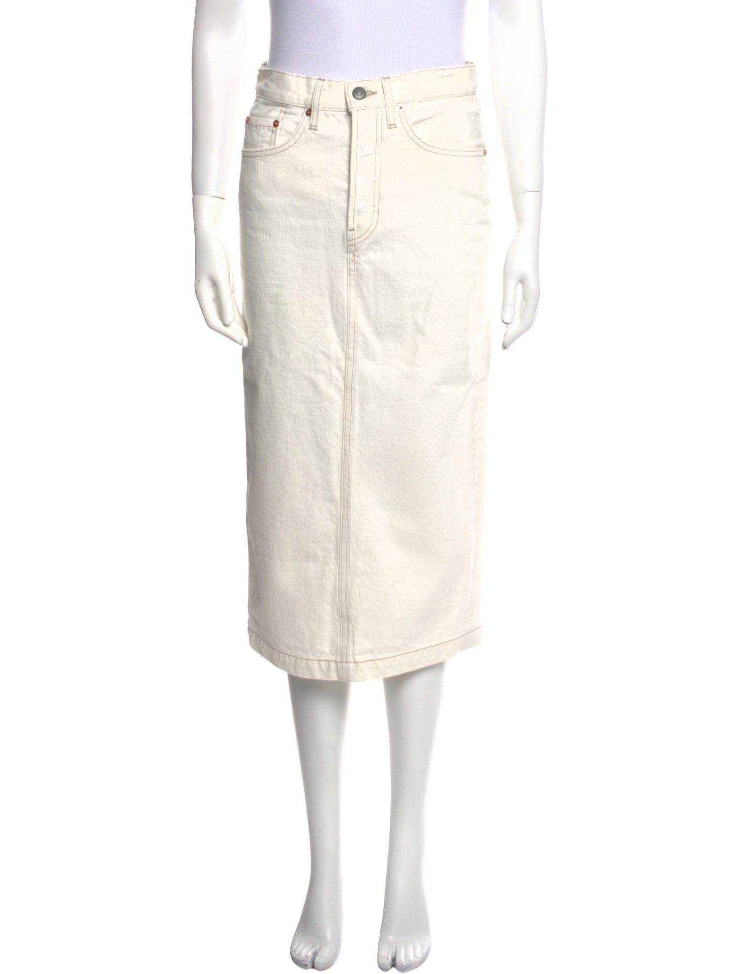 Wardrobe NYC x Levi's Midi Length Skirt