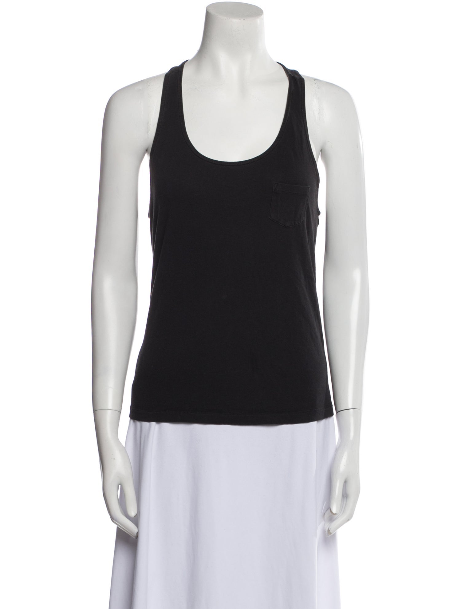 Won Hundred Scoop Neck Sleeveless Top