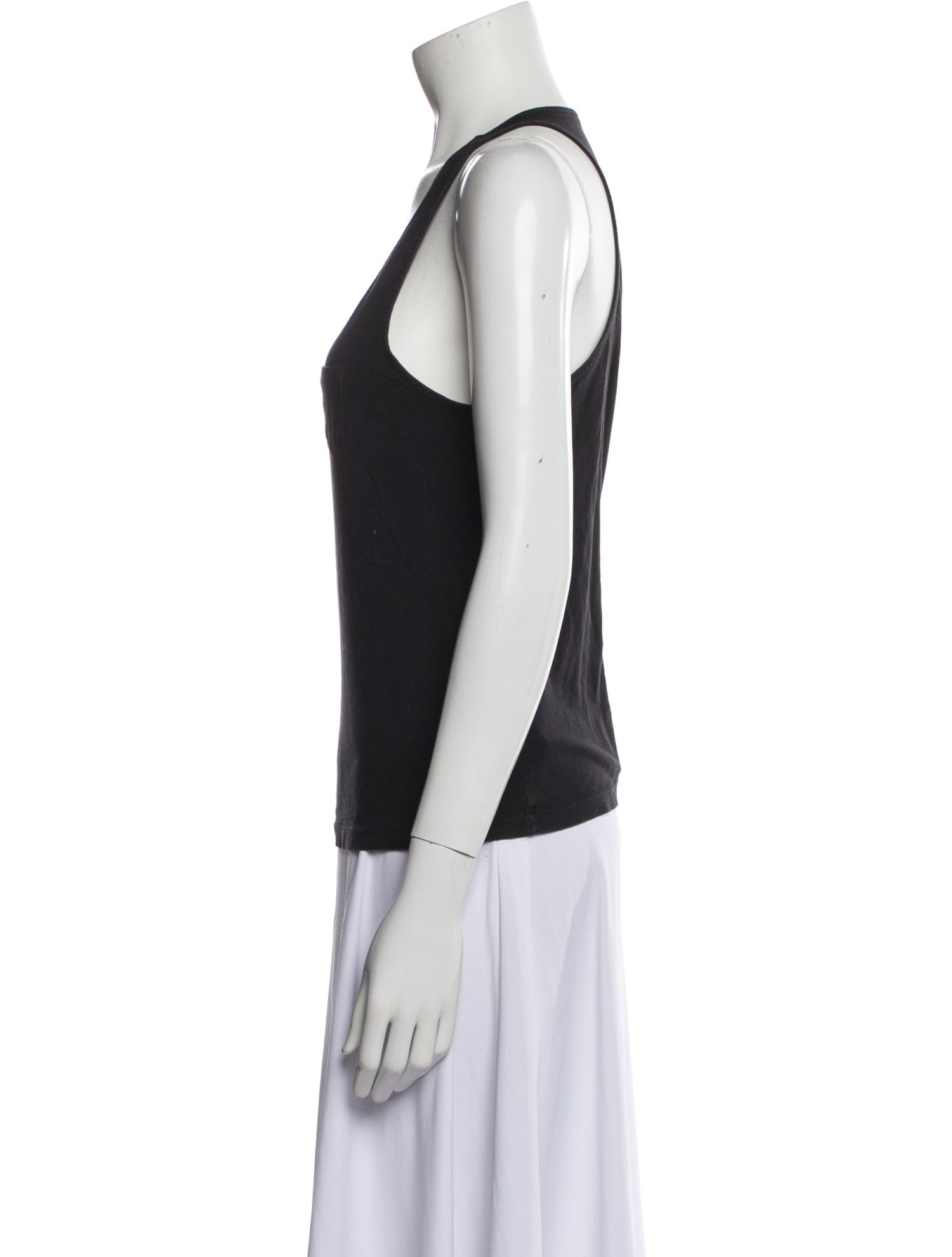 Won Hundred Scoop Neck Sleeveless Top