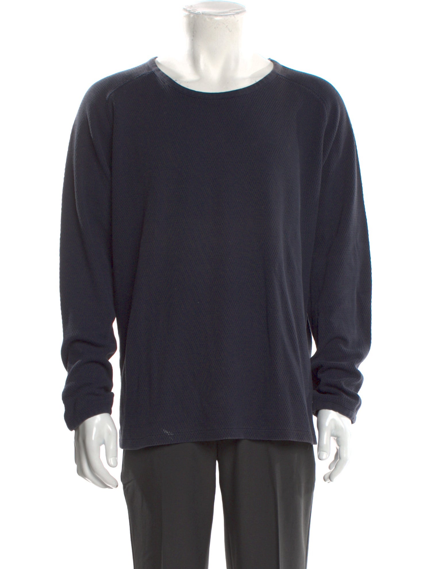 Won Hundred Scoop Neck Long Sleeve Pullover