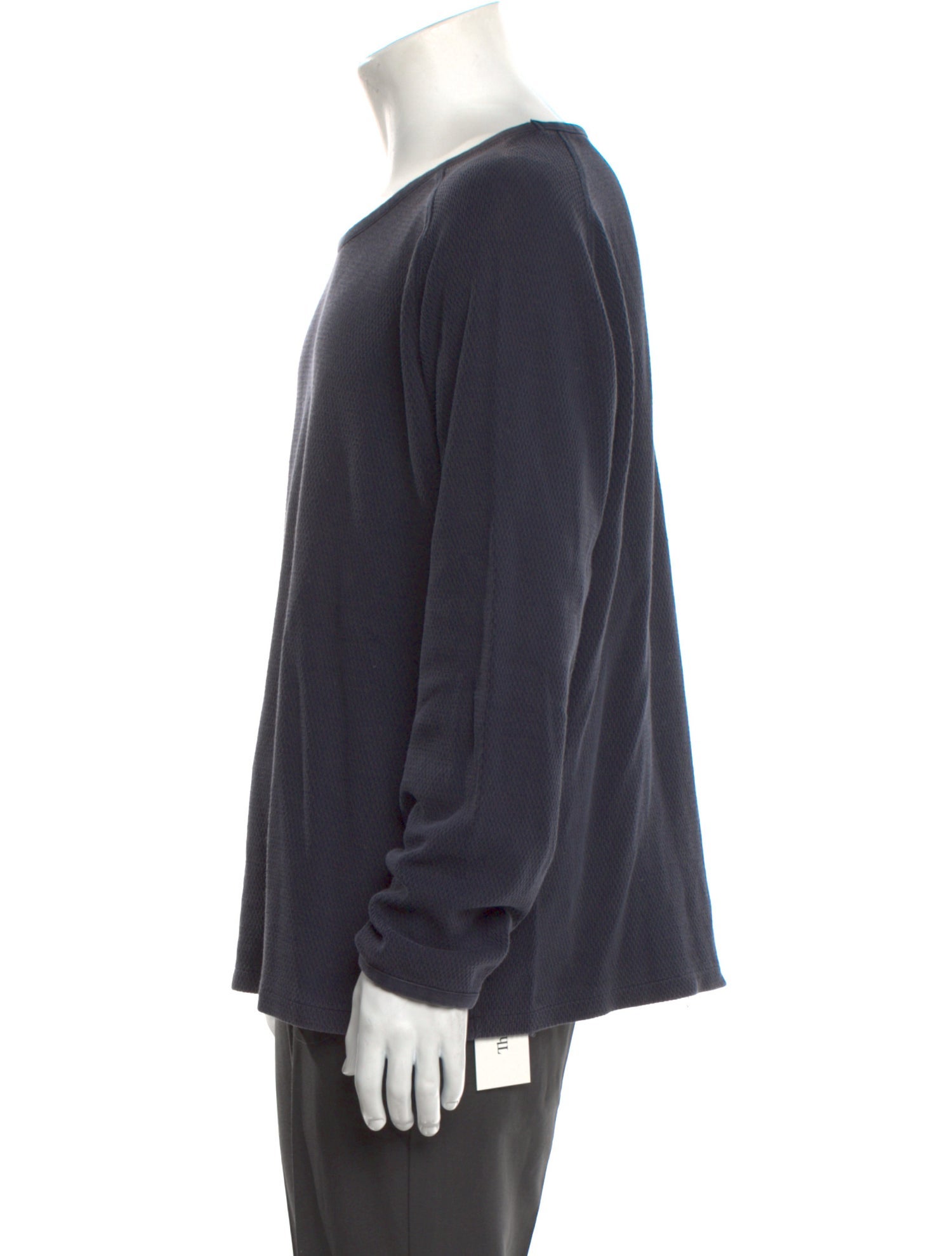 Won Hundred Scoop Neck Long Sleeve Pullover