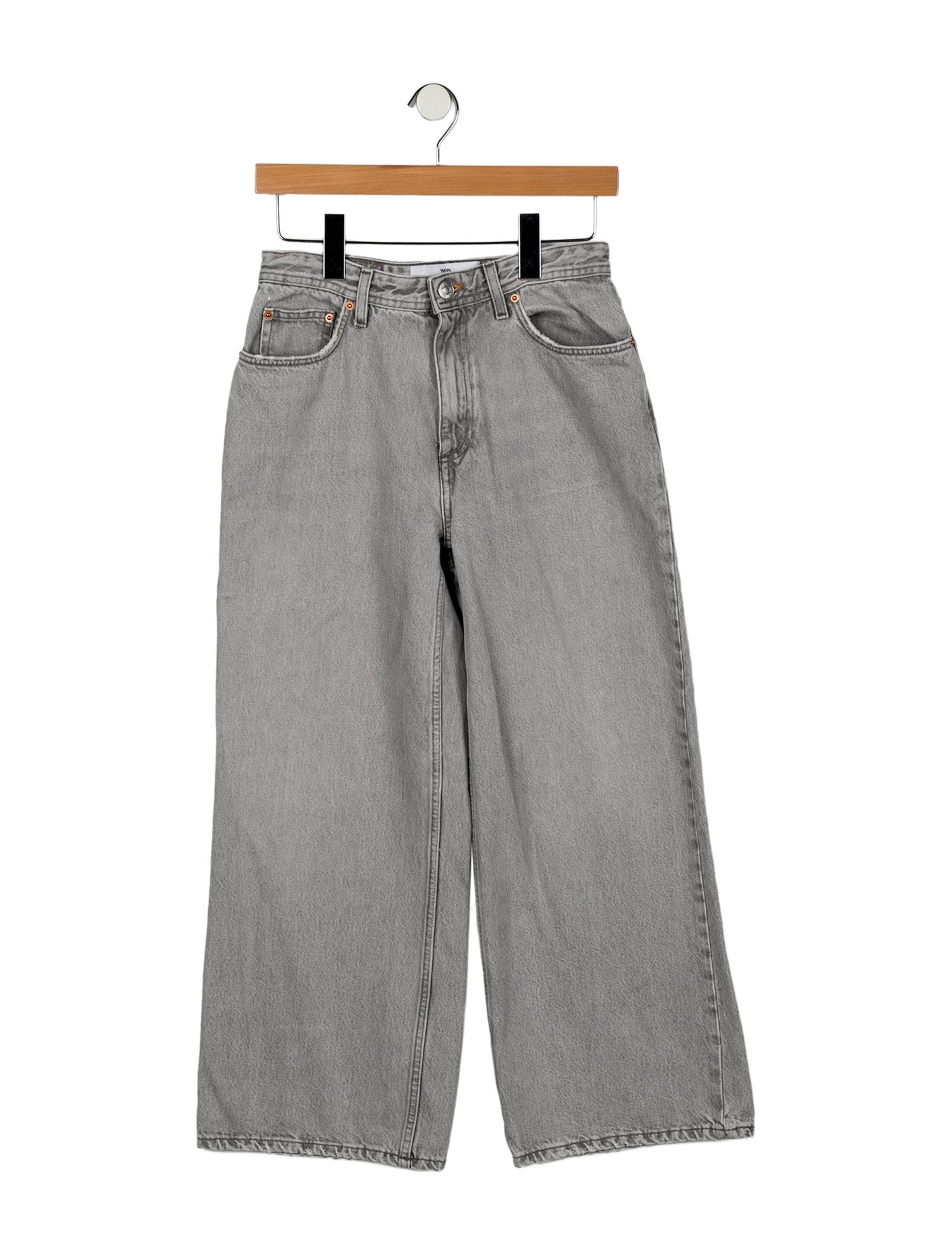 Won Hundred Mid-Rise Wide Leg Jeans