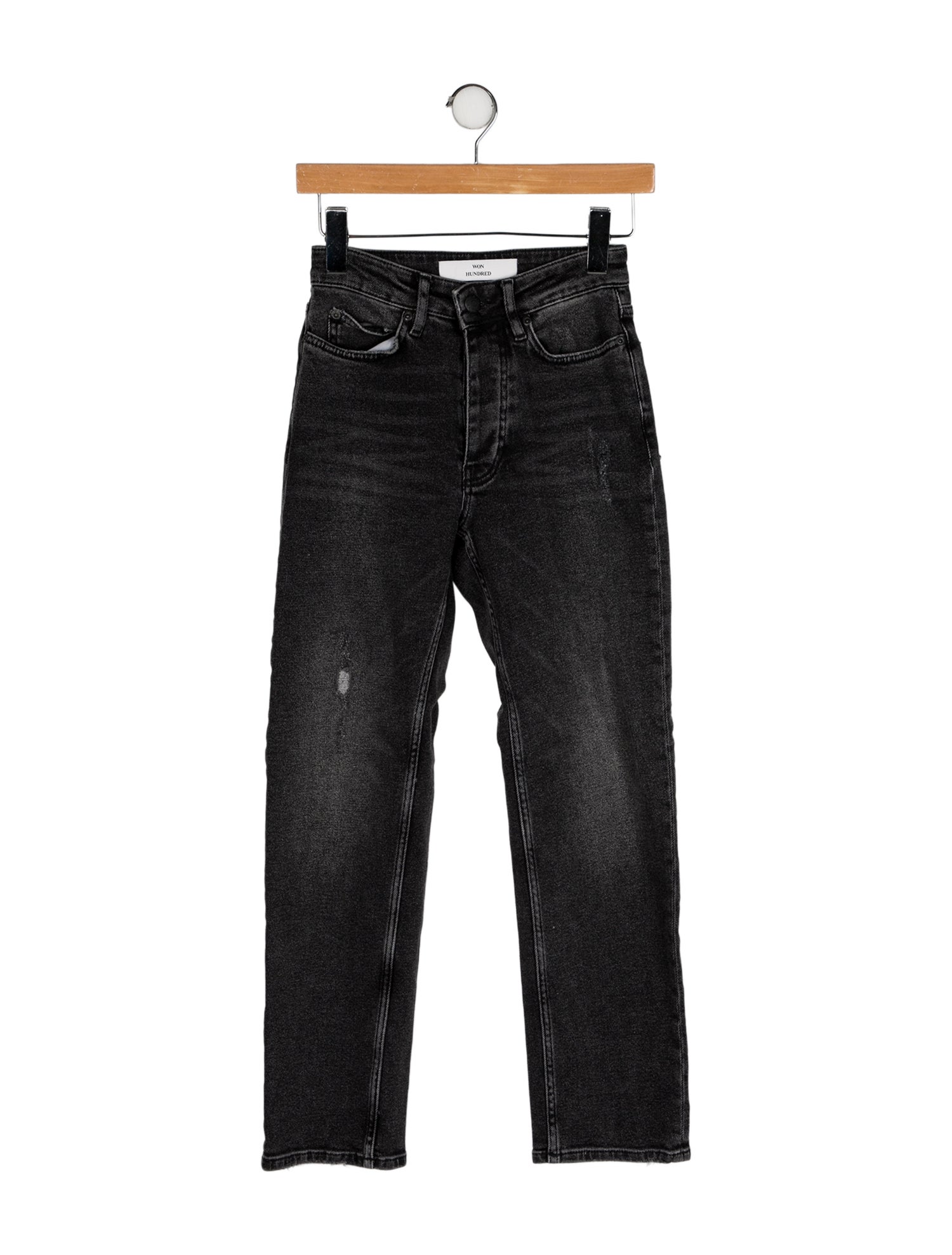 Won Hundred Mid-Rise Straight Leg Jeans