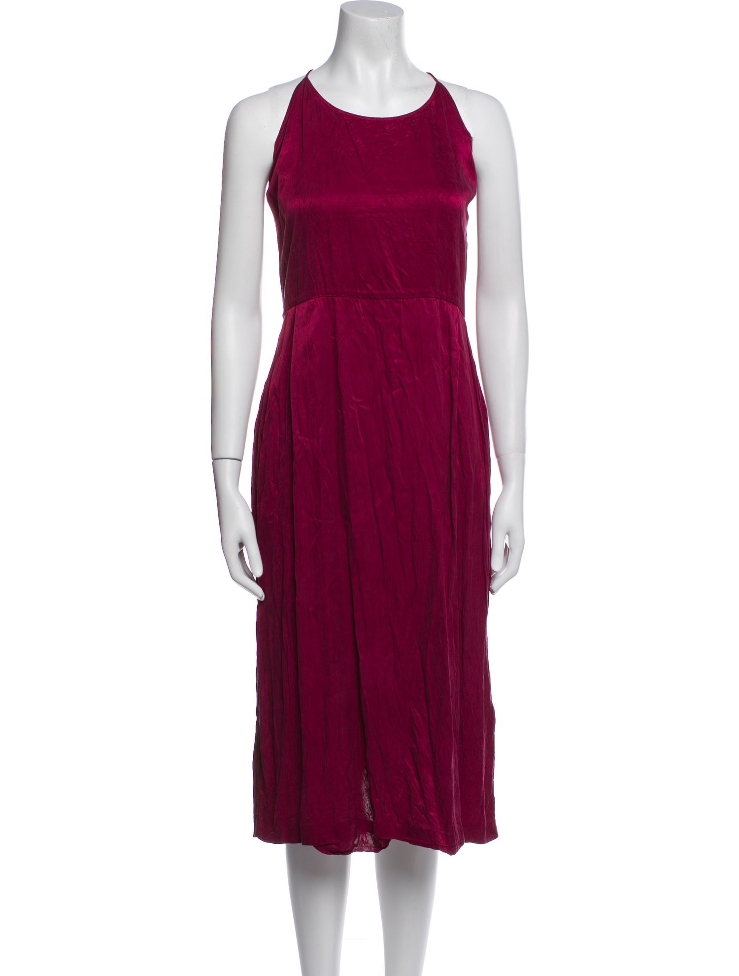 Won Hundred Scoop Neck Midi Length Dress