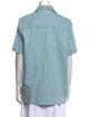 Won Hundred Short Sleeve Button-Up Top