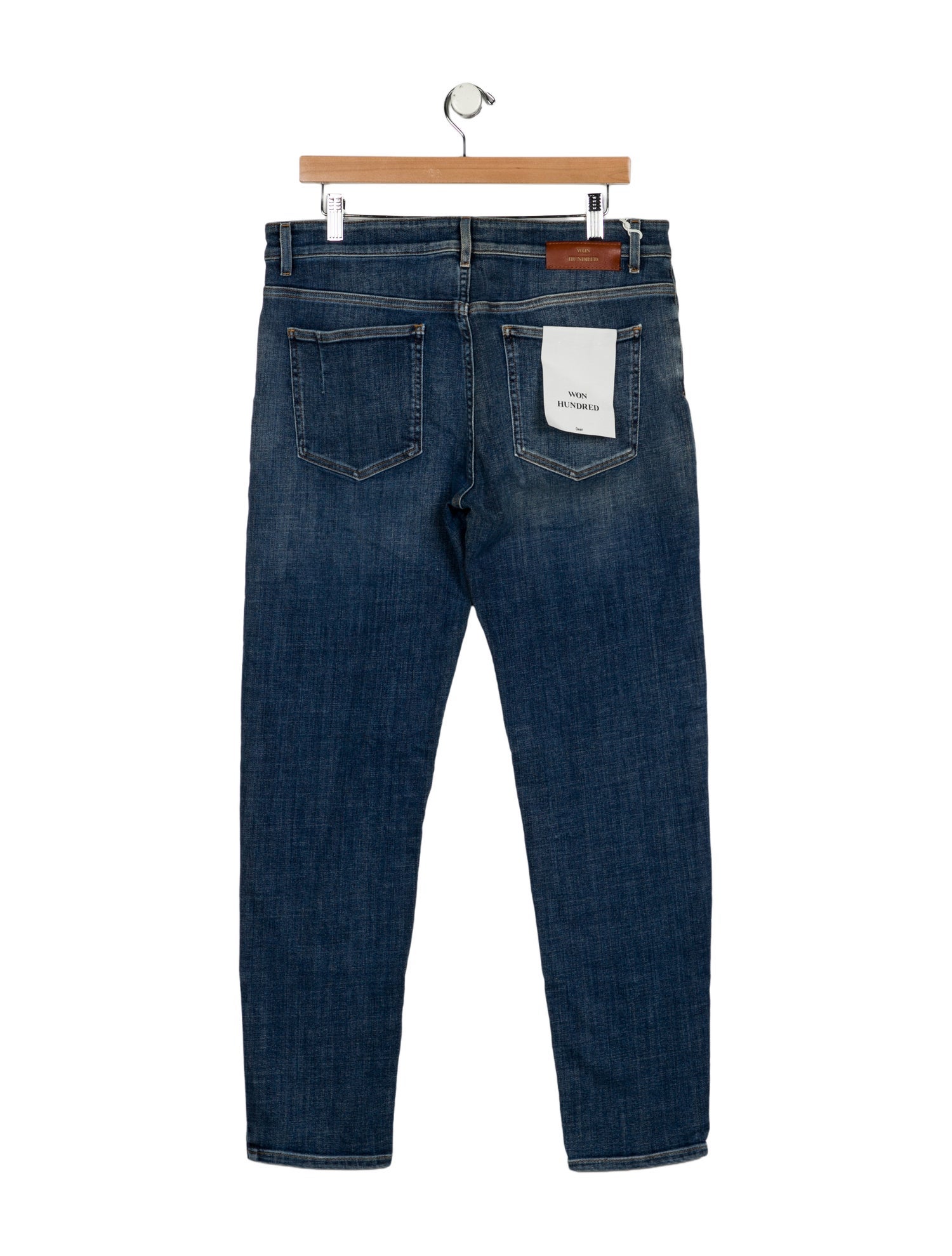 Won Hundred Mid-Rise Straight Leg Jeans w/ Tags