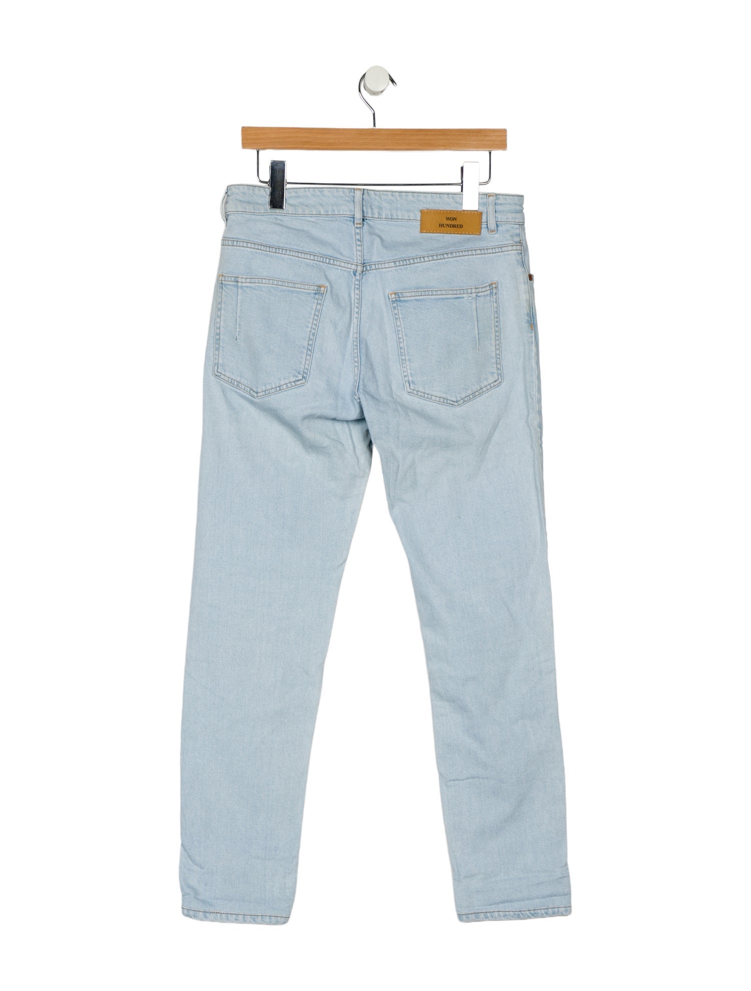 Won Hundred Mid-Rise Straight Leg Jeans
