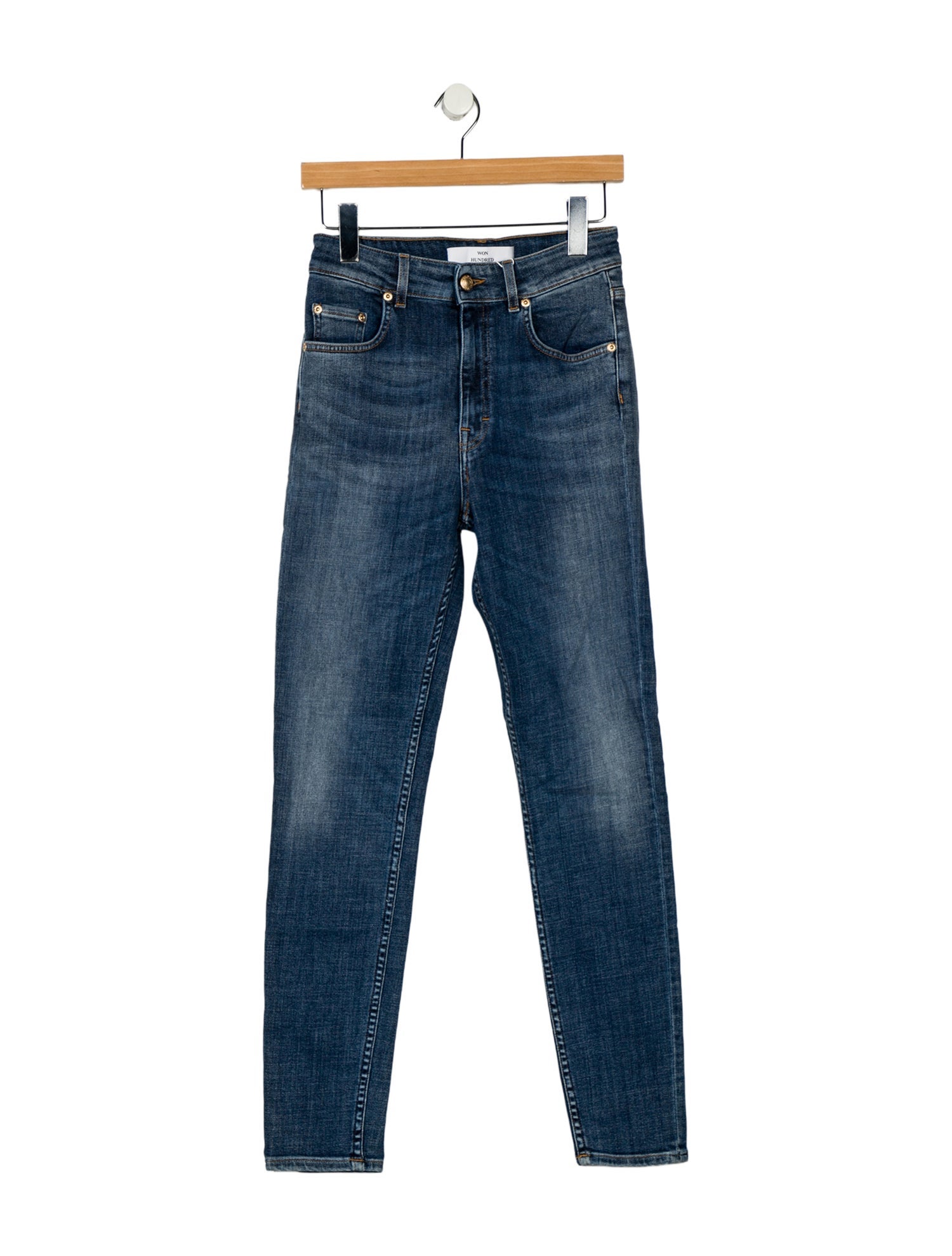 Won Hundred Mid-Rise Skinny Leg Jeans