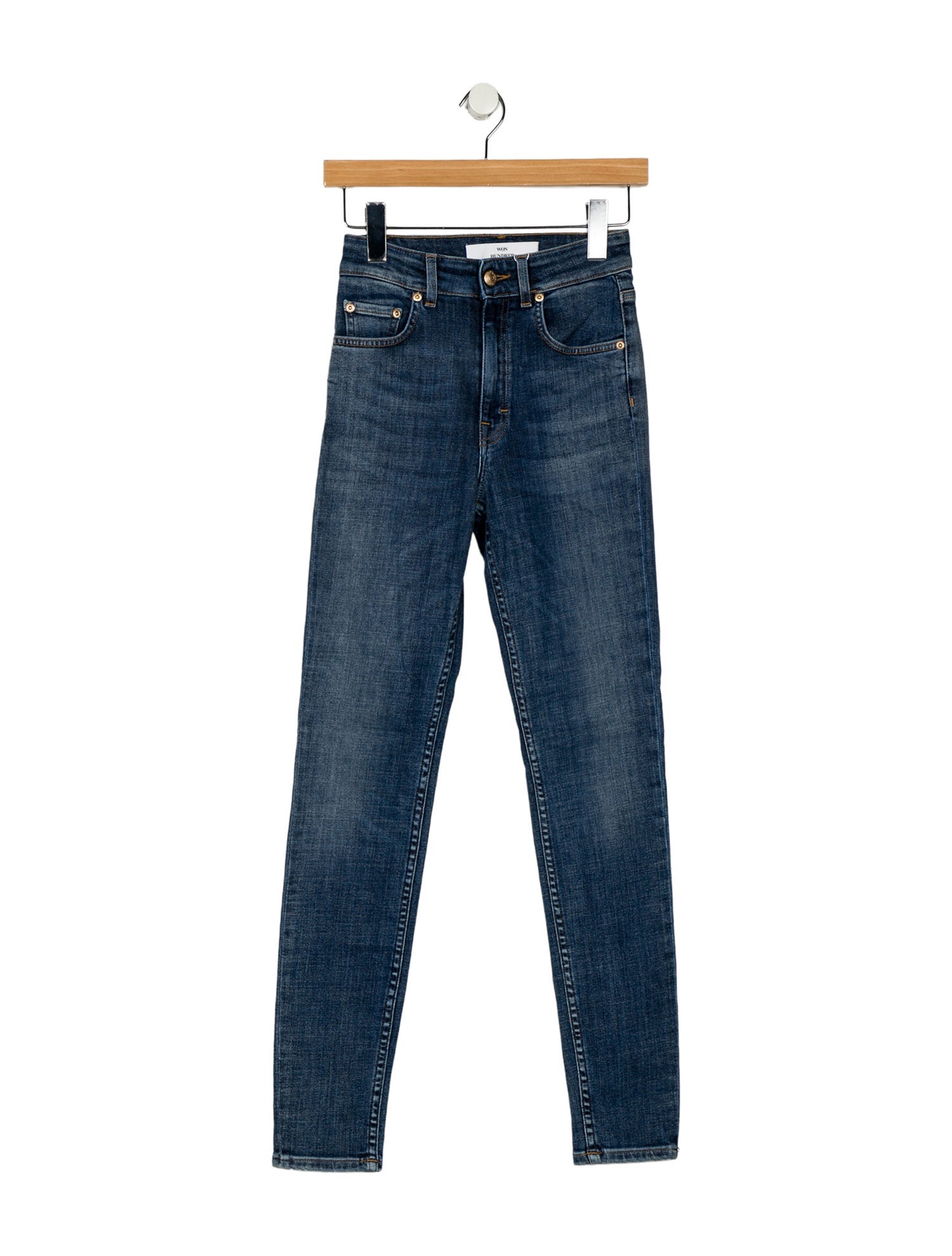 Won Hundred Mid-Rise Skinny Leg Jeans