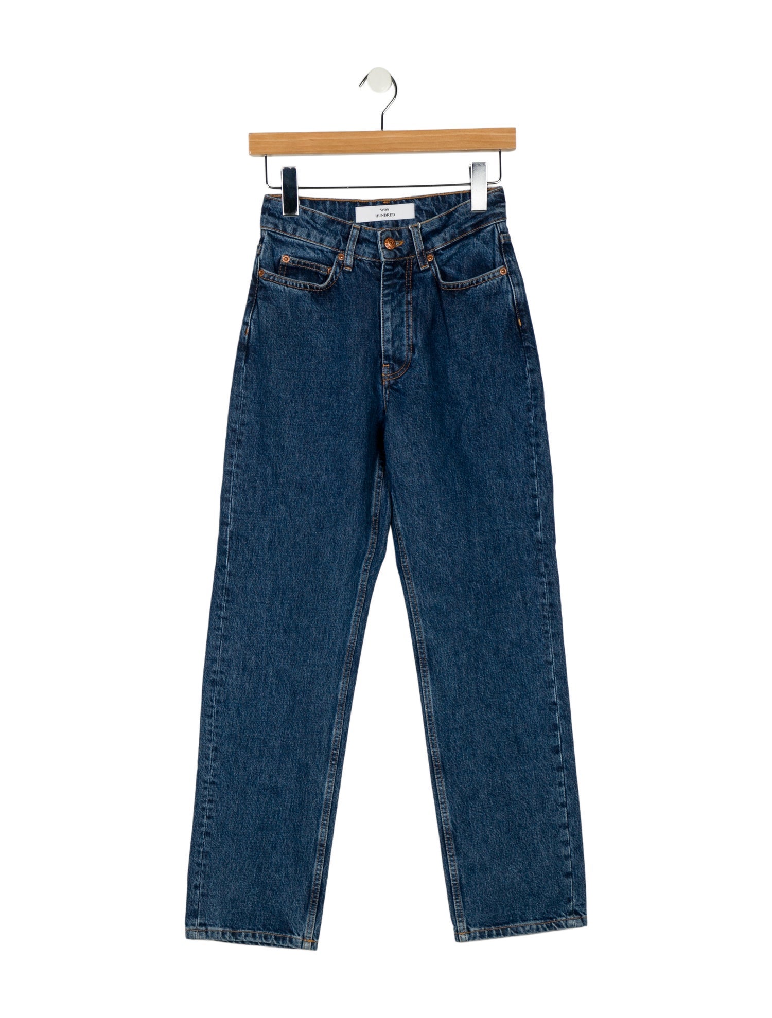 Won Hundred Mid-Rise Straight Leg Jeans w/ Tags