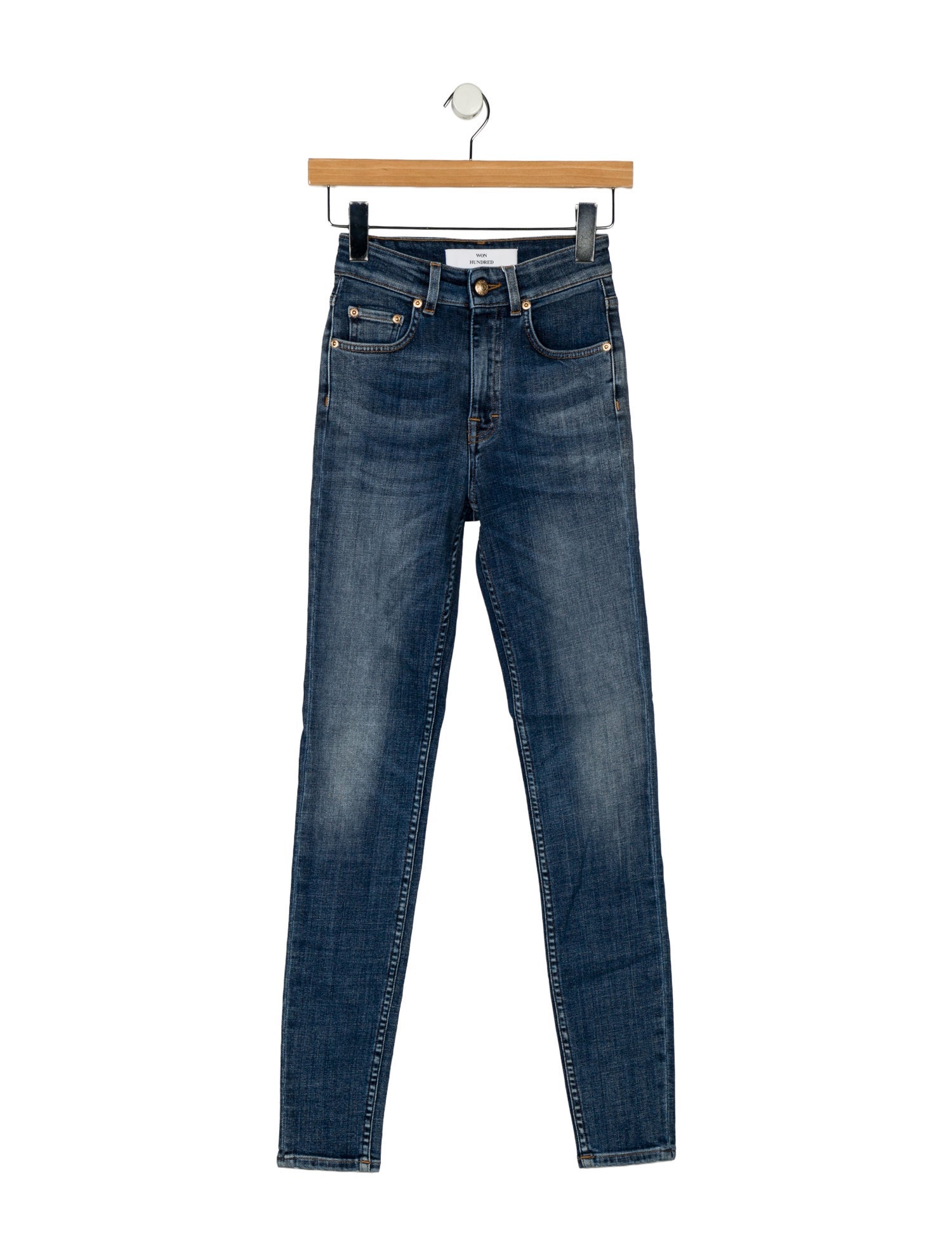 Won Hundred Mid-Rise Skinny Leg Jeans