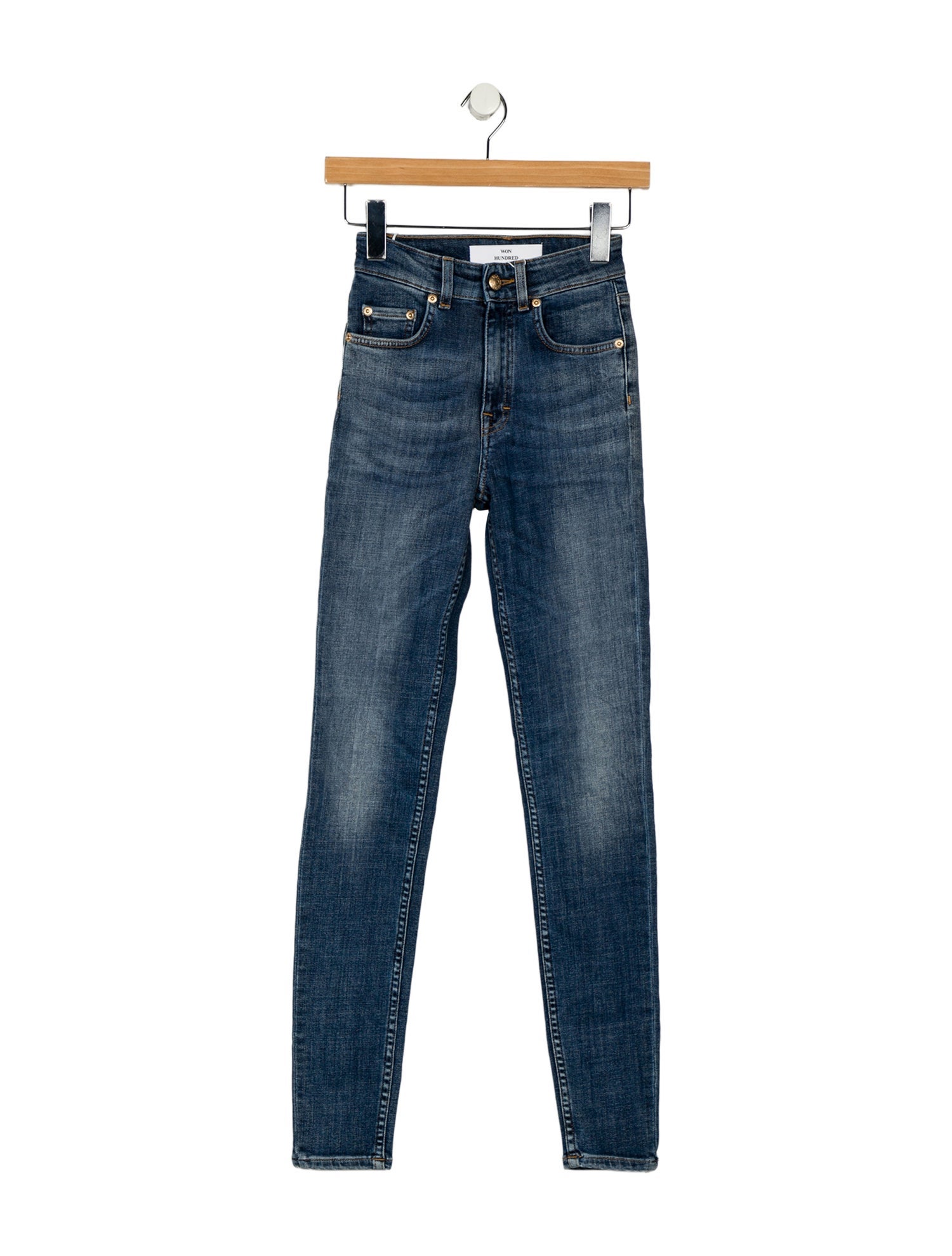 Won Hundred Mid-Rise Skinny Leg Jeans w/ Tags