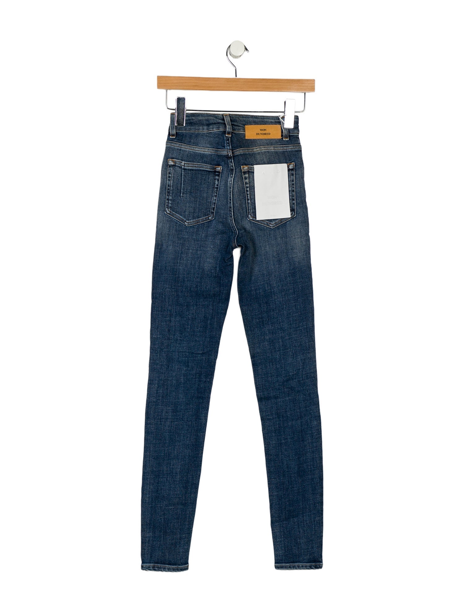 Won Hundred Mid-Rise Skinny Leg Jeans w/ Tags