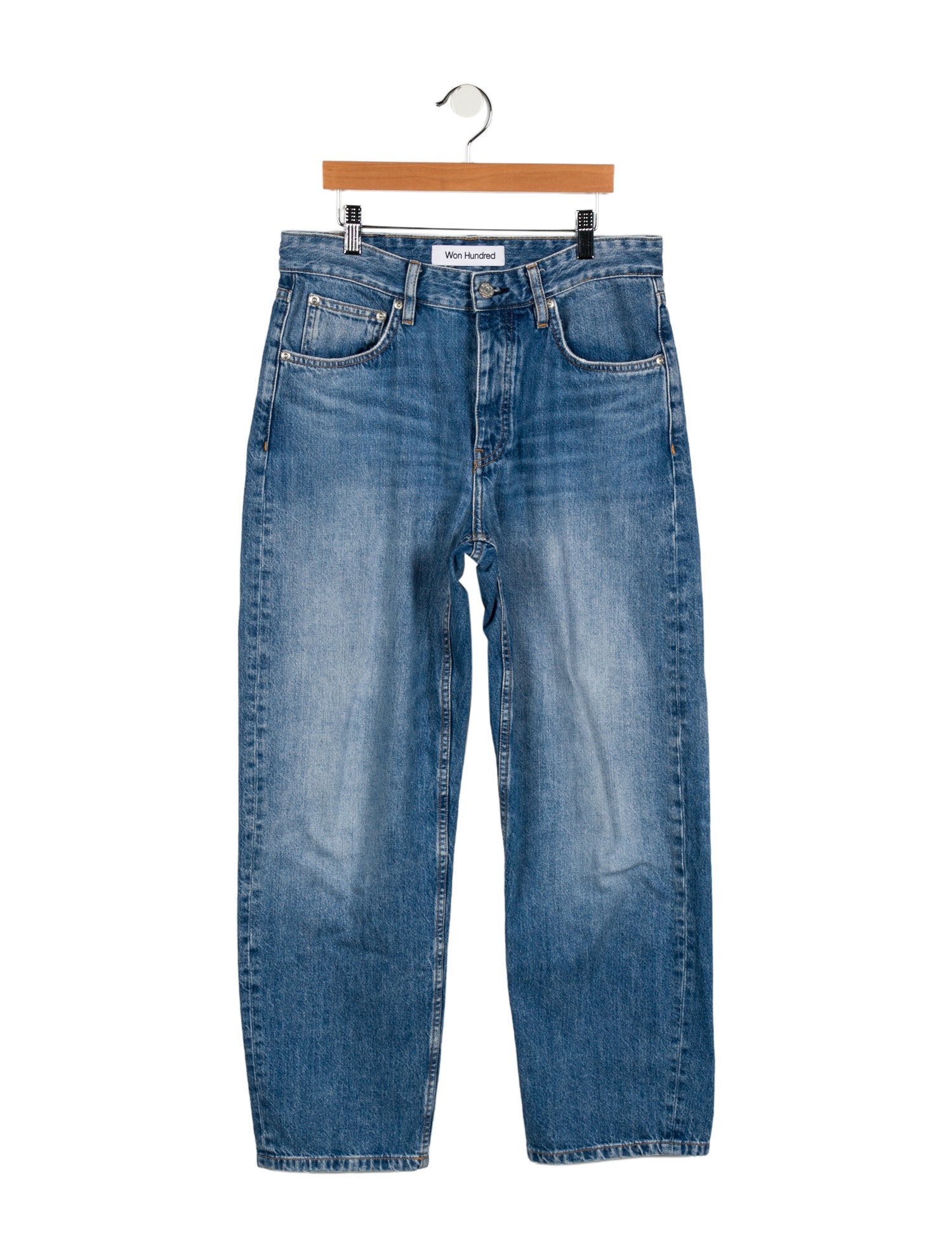 Won Hundred High-Rise Straight Leg Jeans