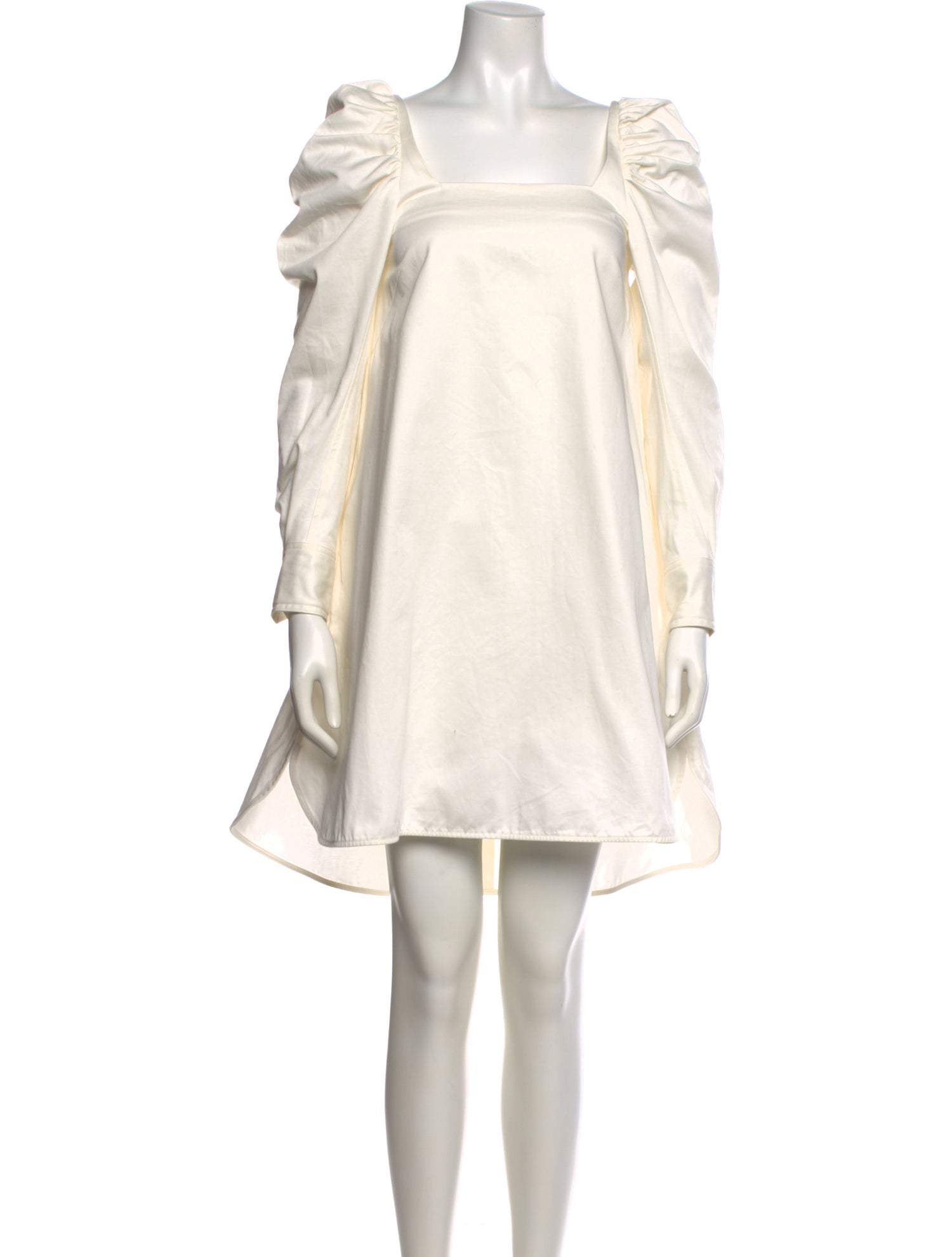 Won Hundred Square Neckline Mini Dress