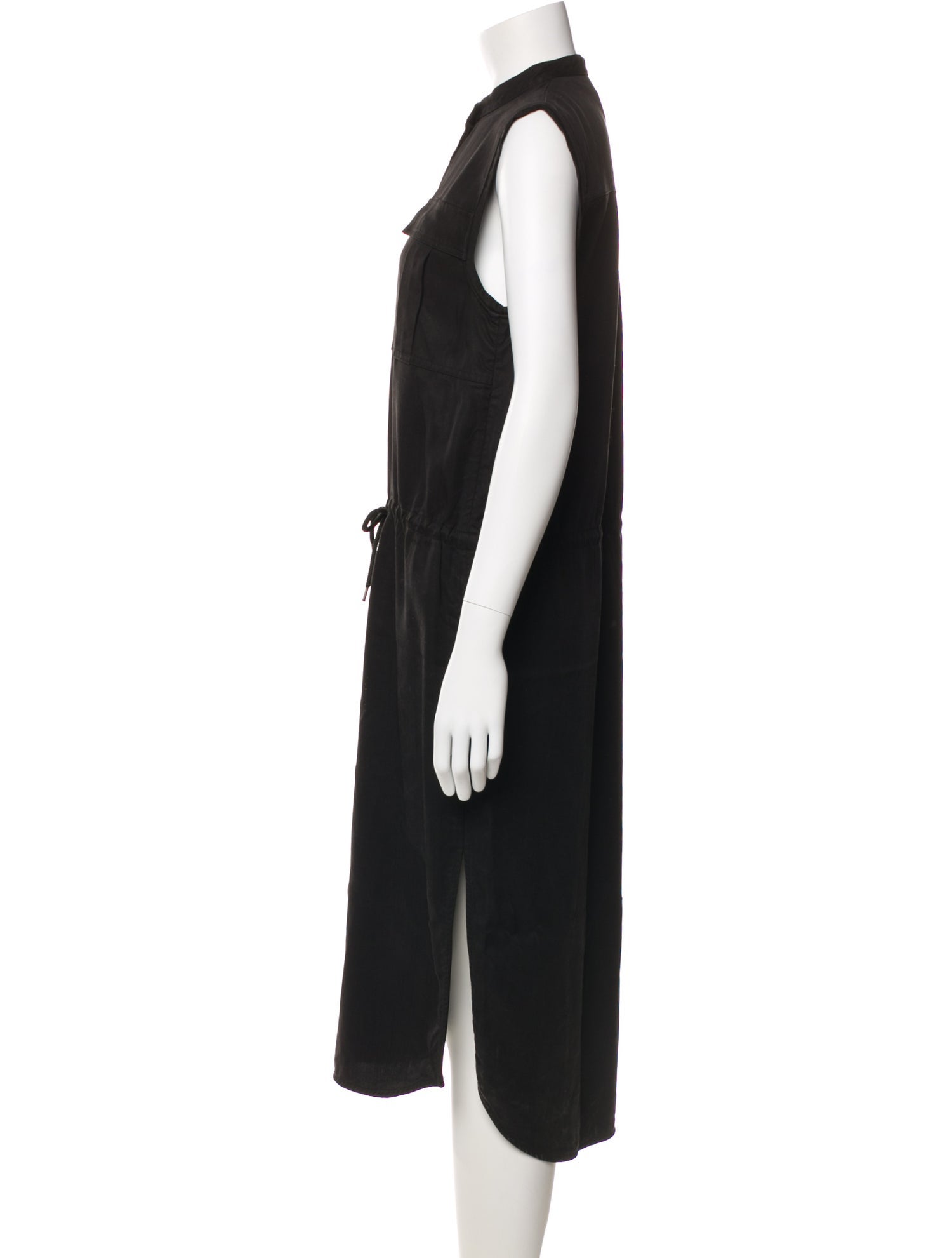 Won Hundred Mock Neck Midi Length Dress