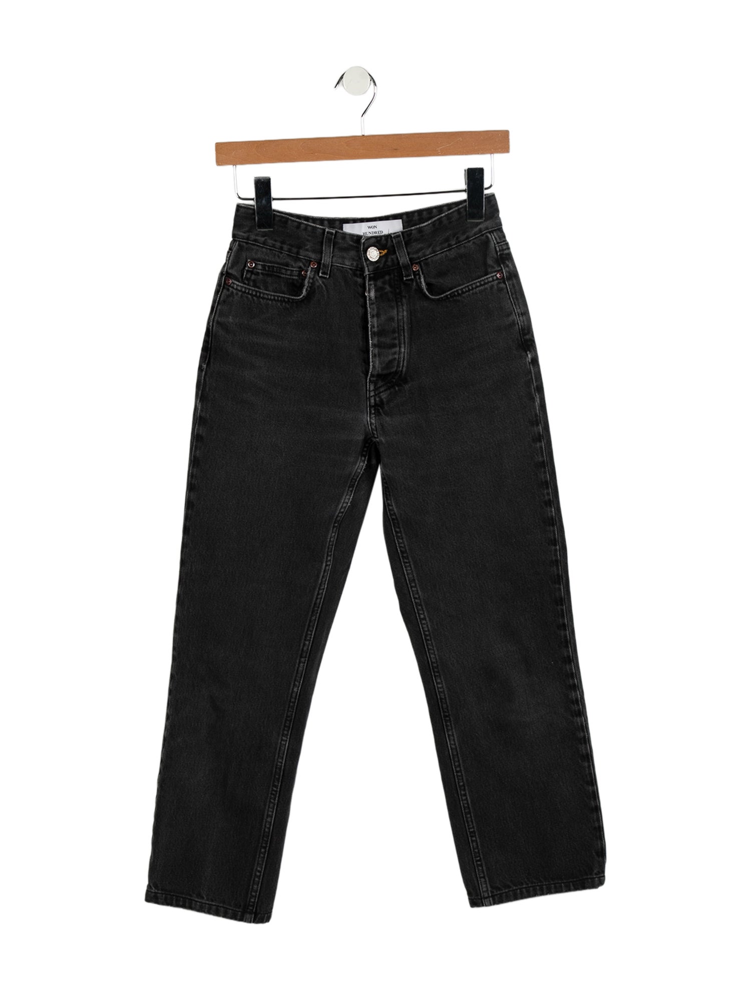 Won Hundred Mid-Rise Straight Leg Jeans