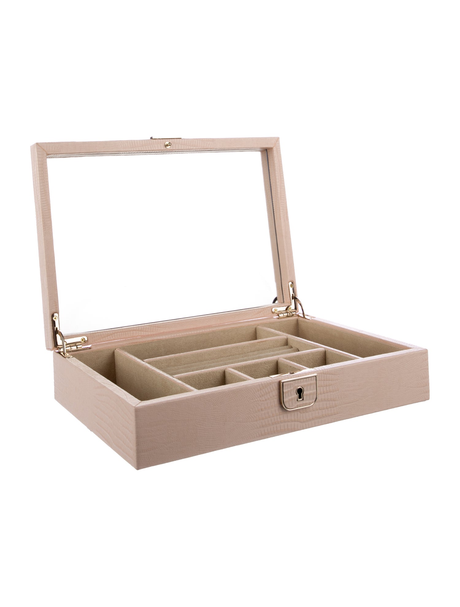 Wolf Palermo Medium Flat Jewelry Box