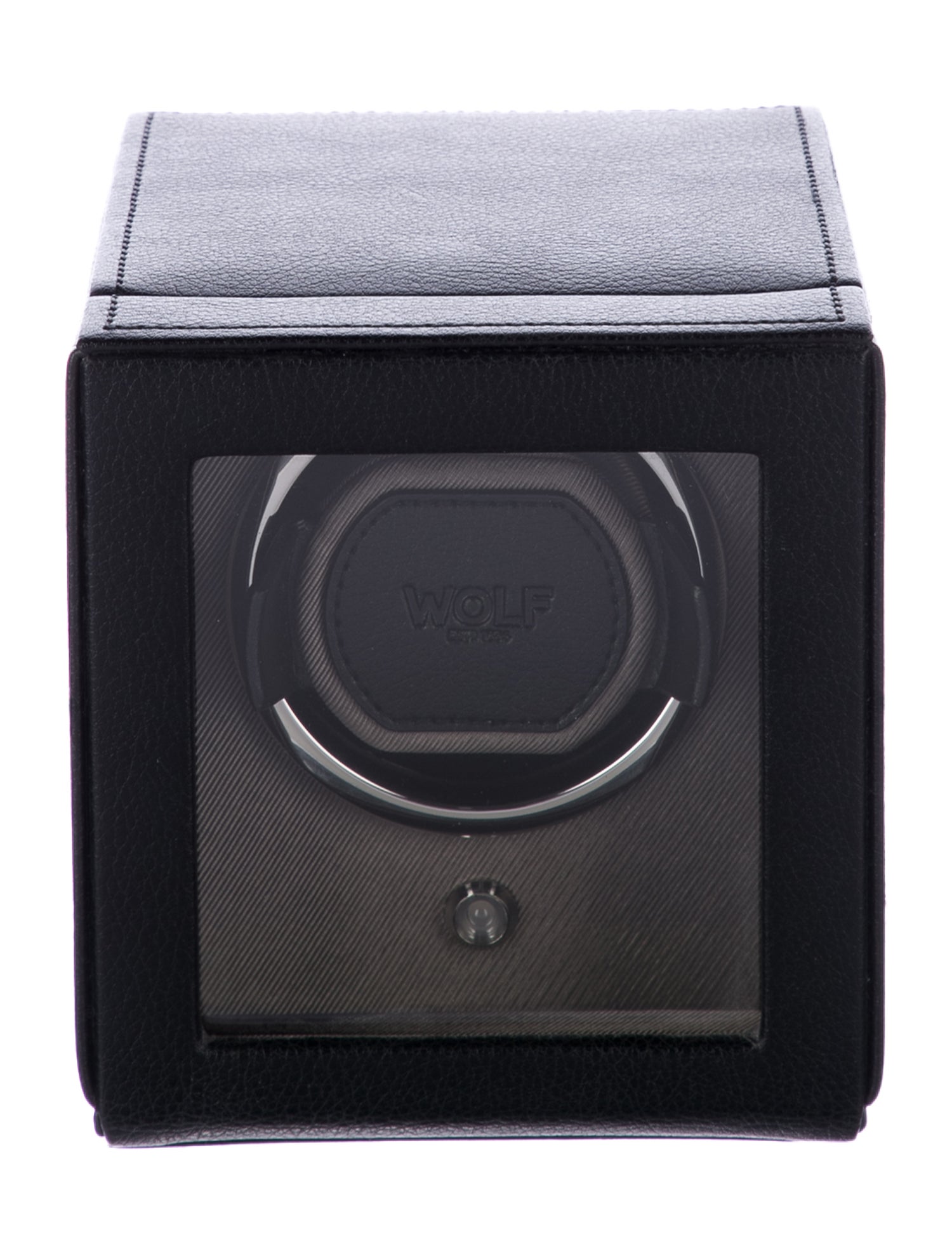 Wolf Cub Single Watch Winder with Storage