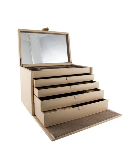 Wolf Extra Large Caroline Jewelry Case