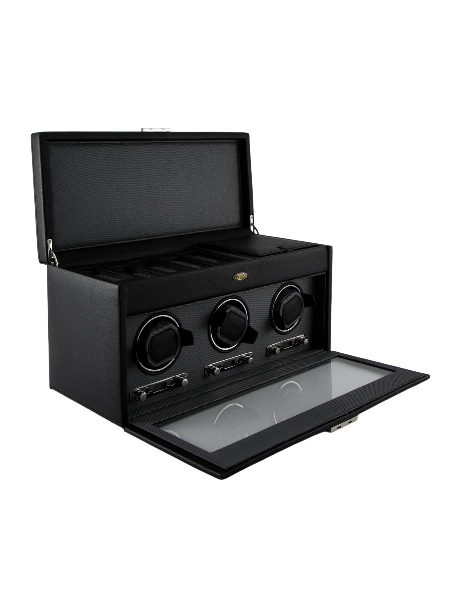 Wolf Earth Triple Watch Winder