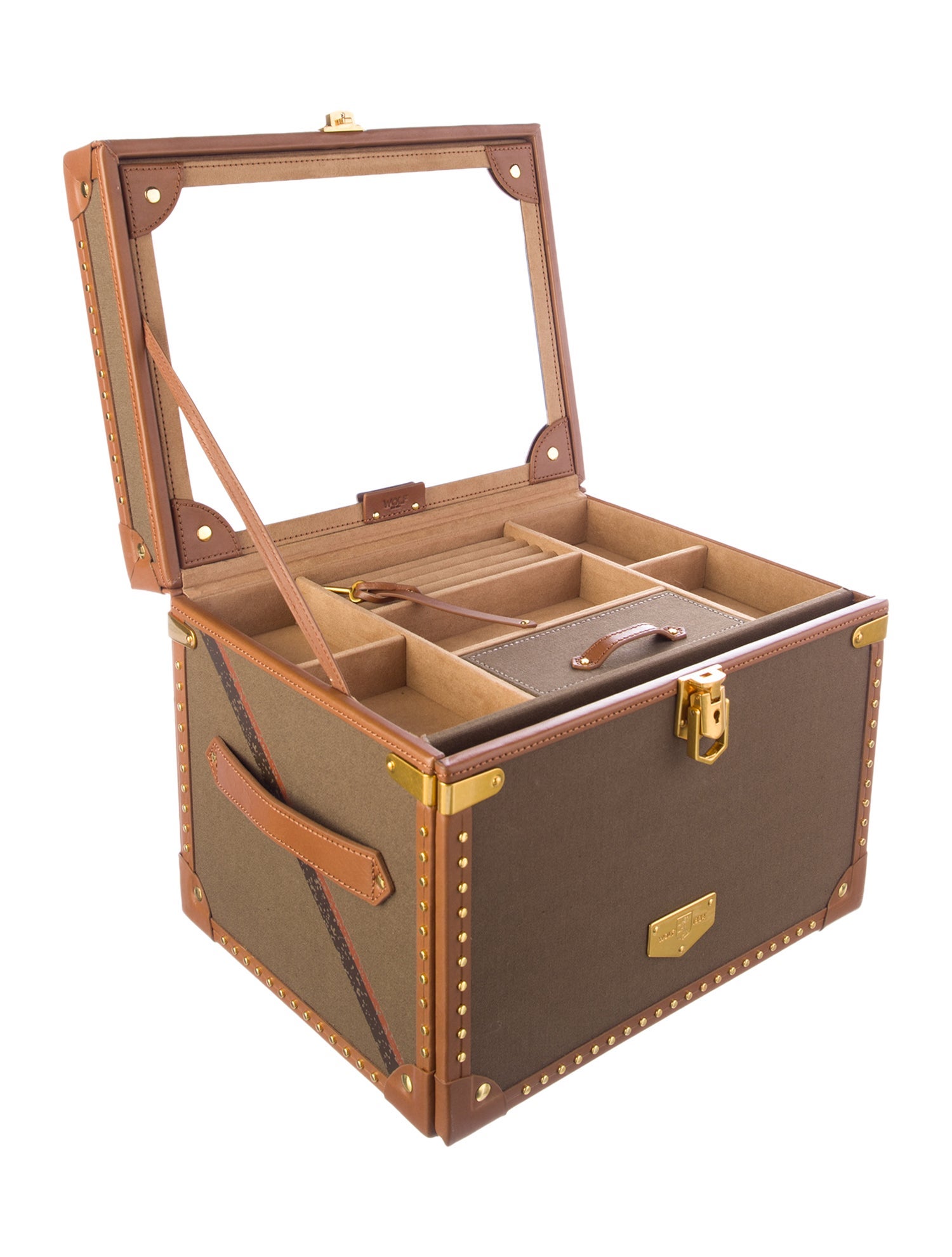 Wolf Jewelry Trunk Case