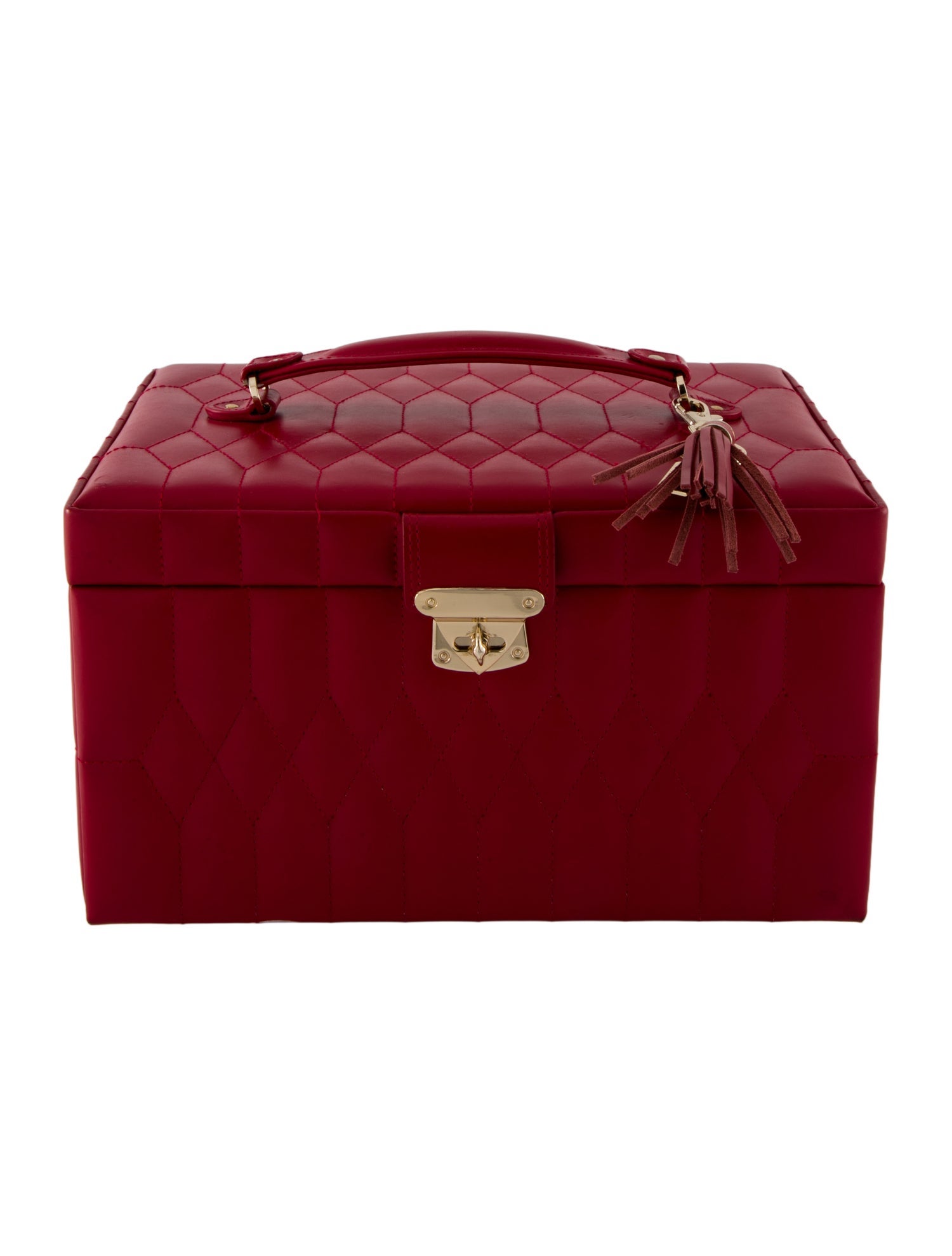 Wolf Quilted Jewelry Case