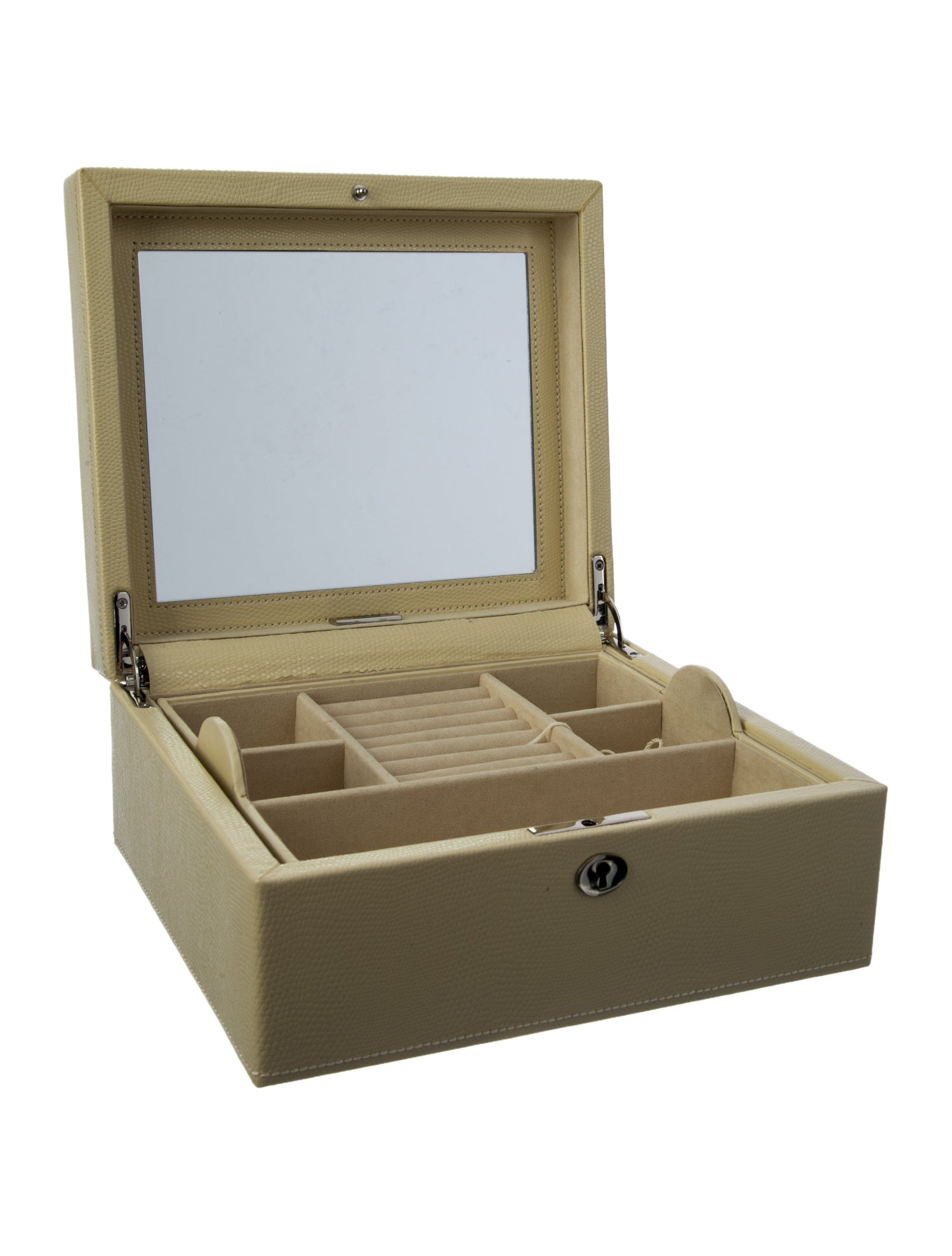 Wolf Leather Medium Jewelry Box