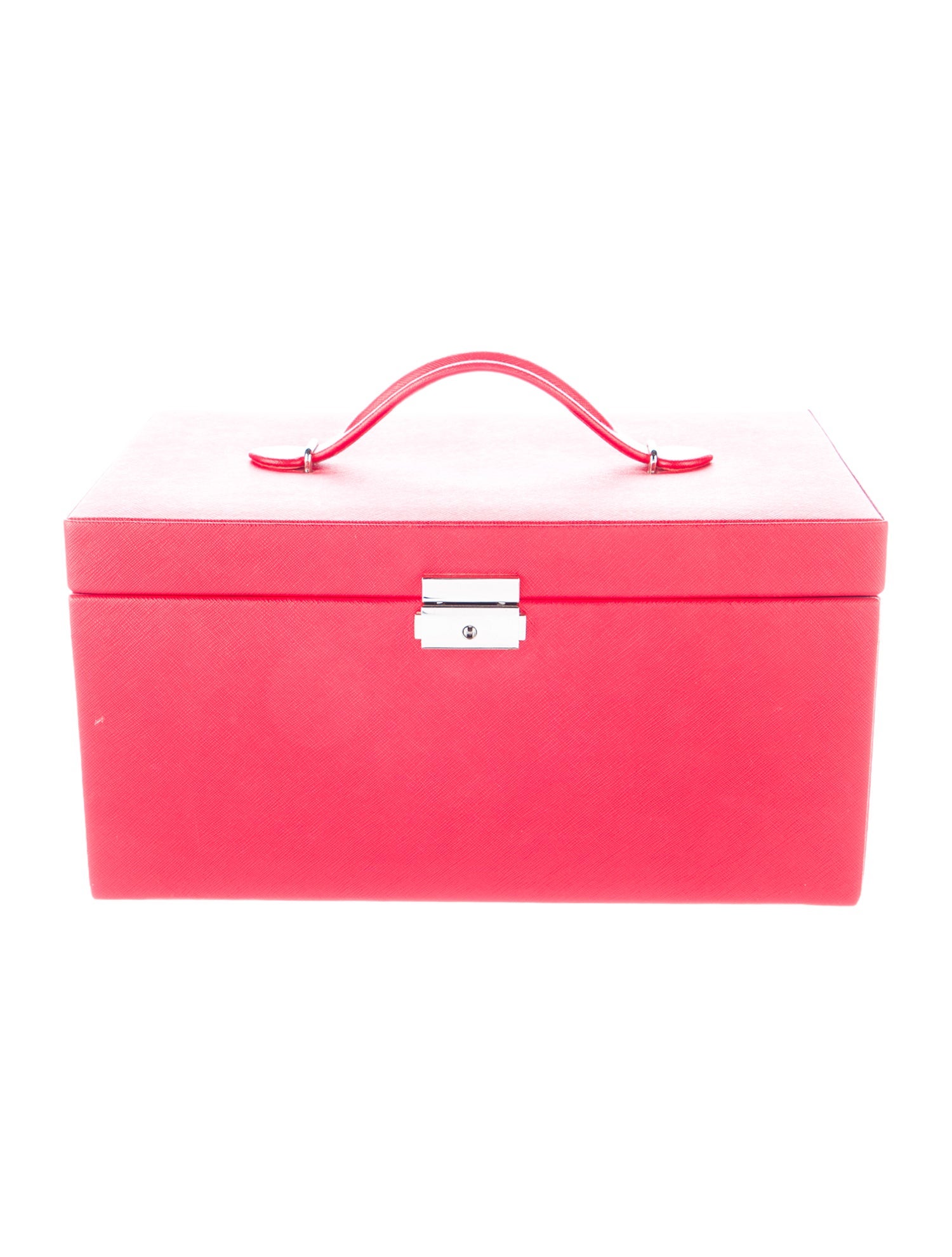 Wolf Leather Jewelry Case