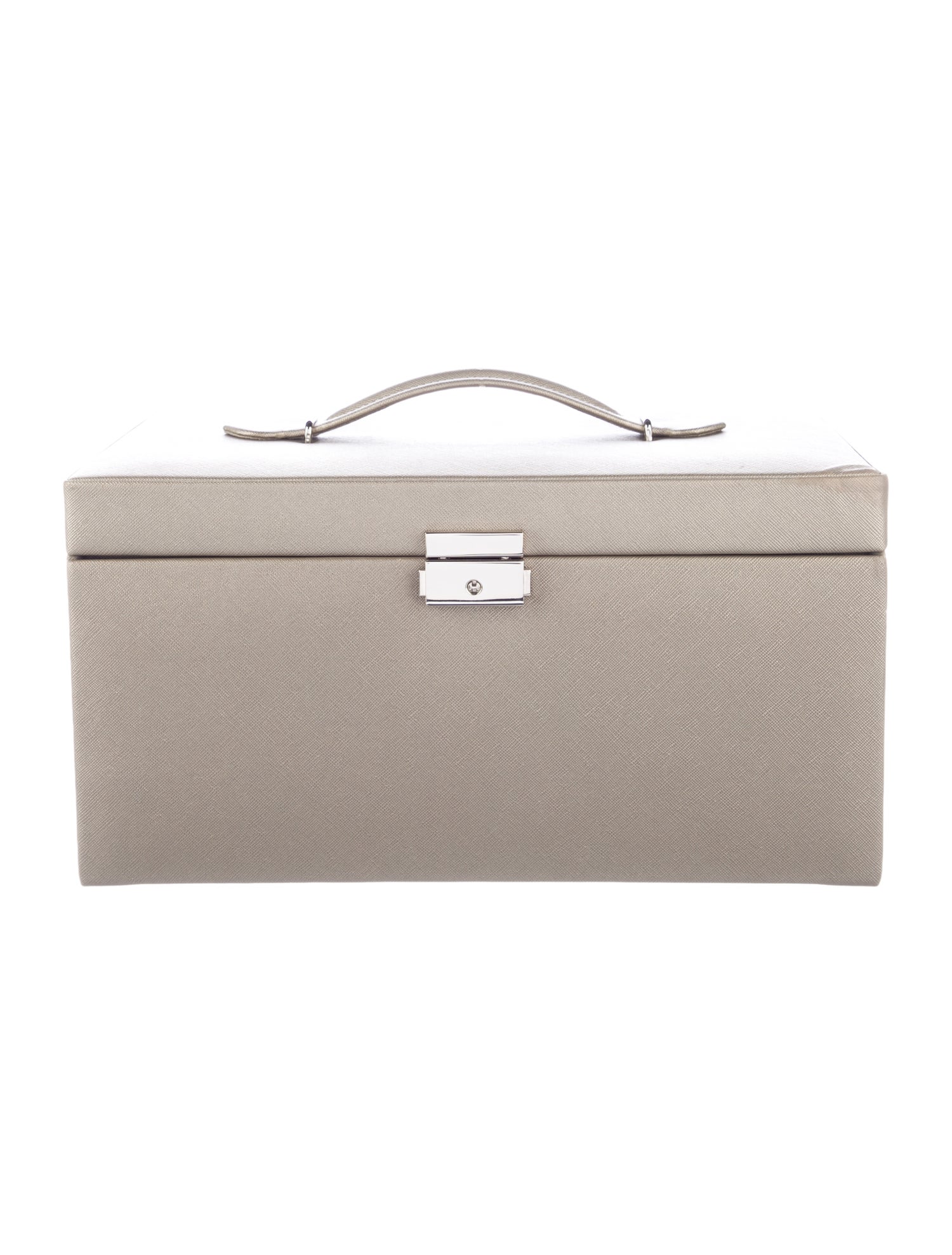 Wolf Leather Jewelry Case