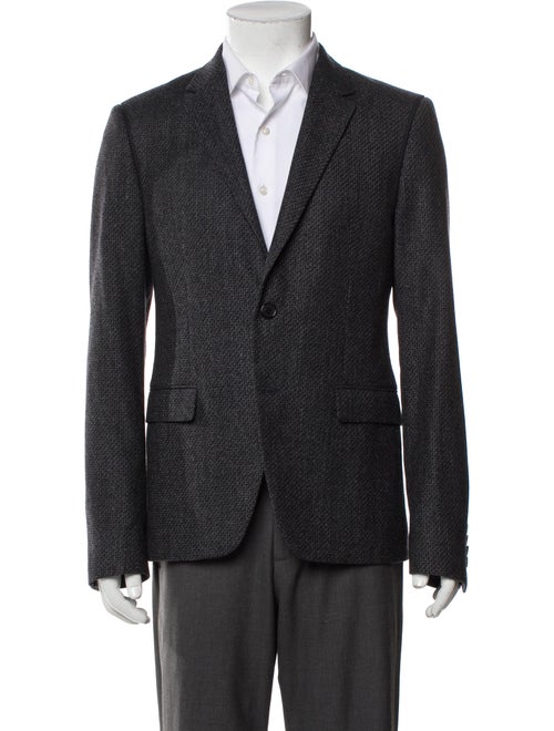 Wooyoungmi Tweed Pattern Peacoat