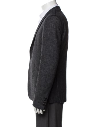 Wooyoungmi Tweed Pattern Peacoat