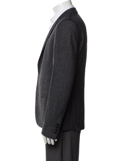 Wooyoungmi Tweed Pattern Peacoat