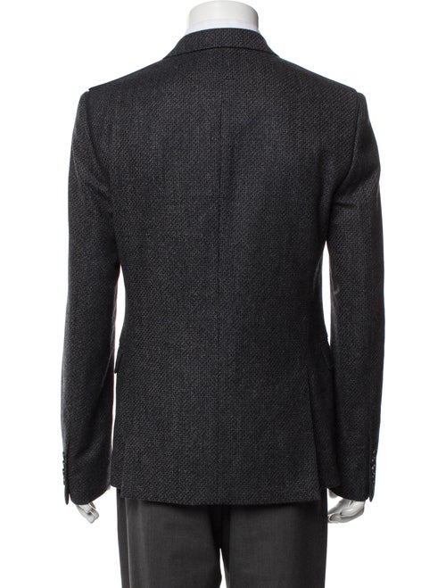 Wooyoungmi Tweed Pattern Peacoat