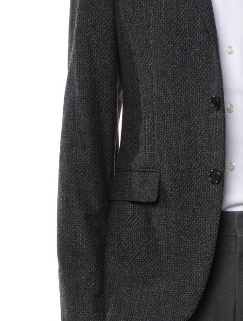 Wooyoungmi Tweed Pattern Peacoat