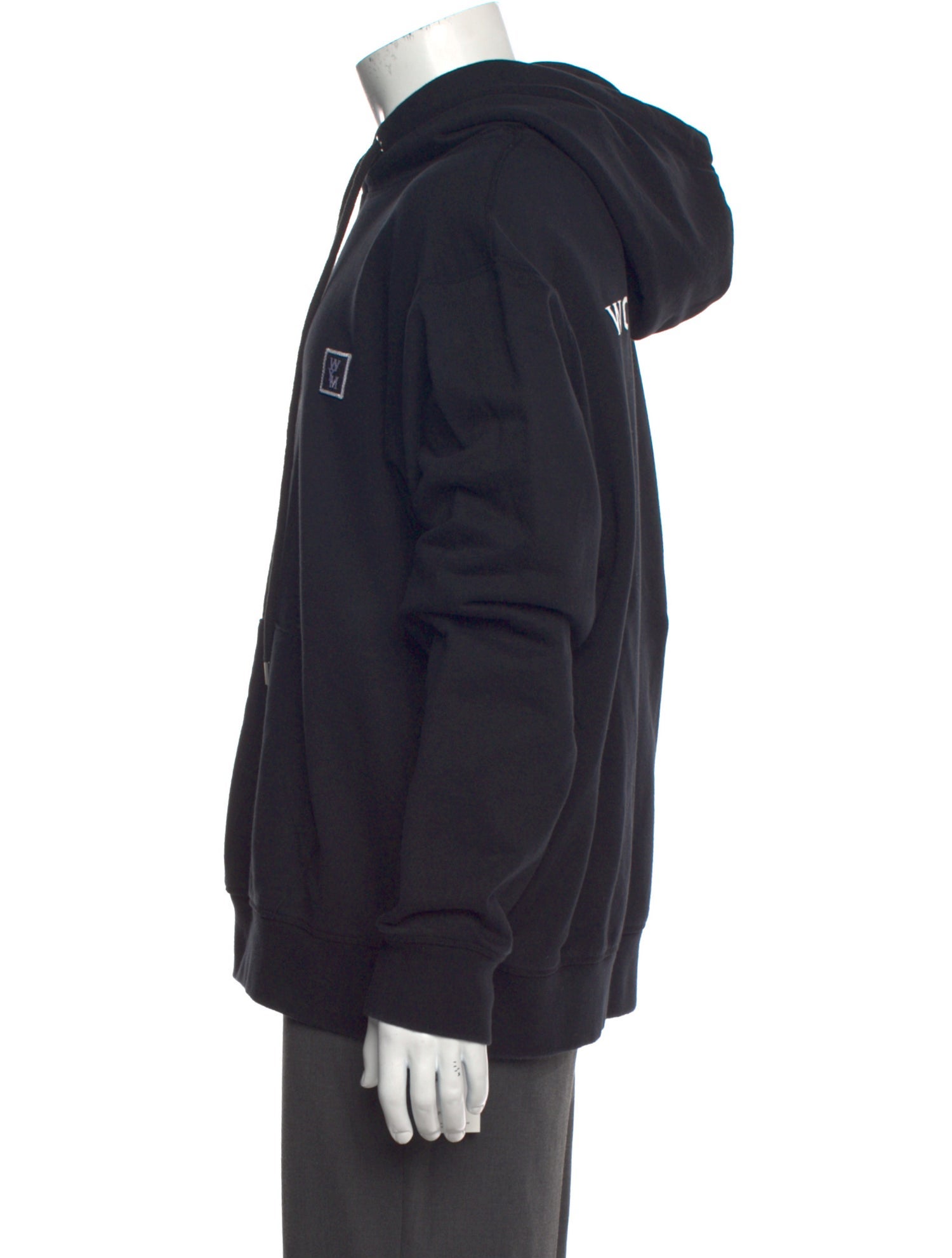 Wooyoungmi Graphic Print Crew Neck Hoodie