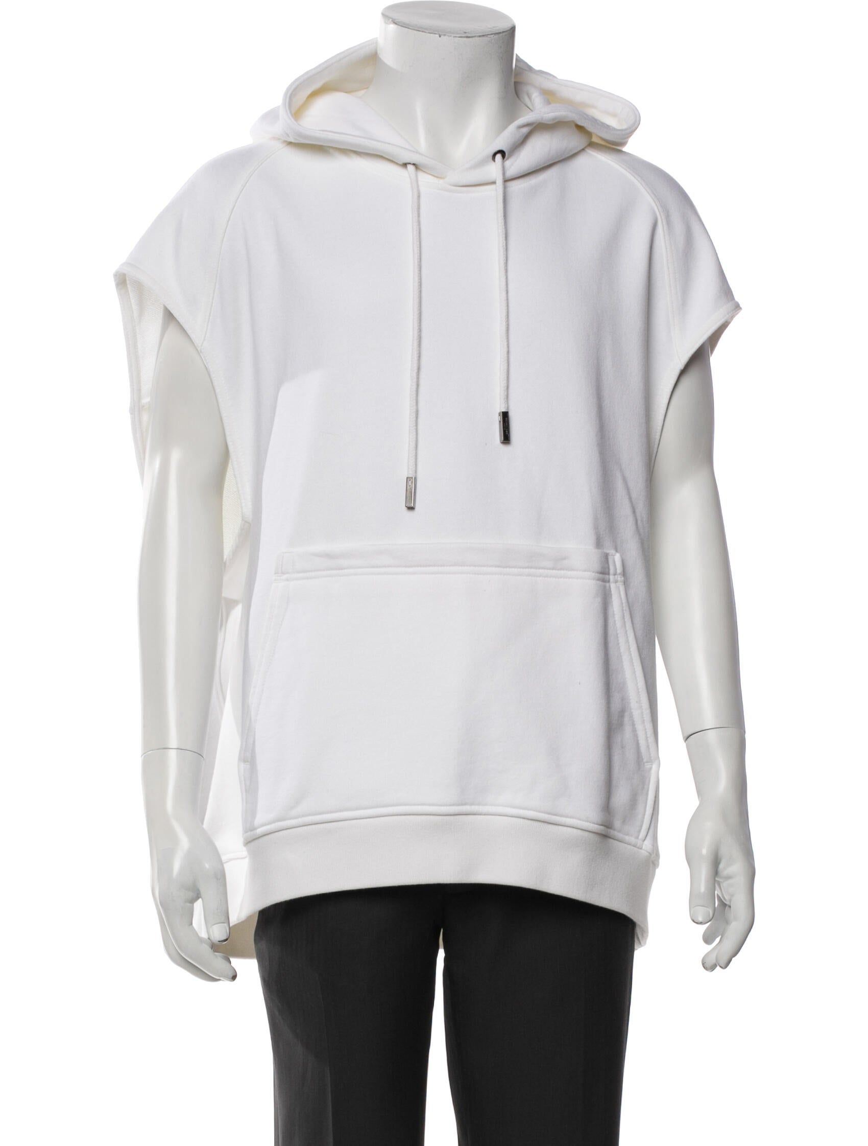 Wooyoungmi V-Neck Short Sleeve Hoodie