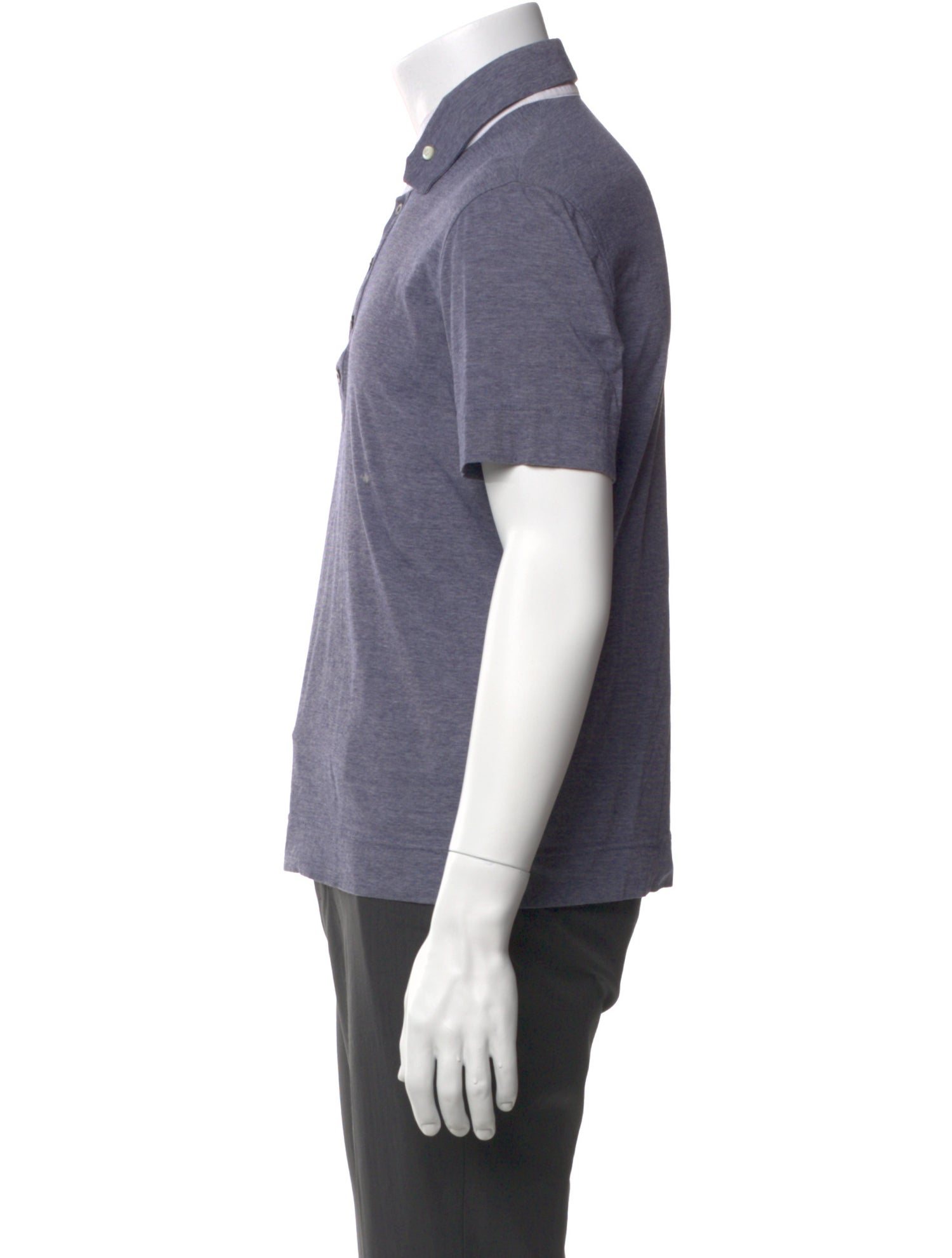 Wooyoungmi Crew Neck Short Sleeve Polo Shirt