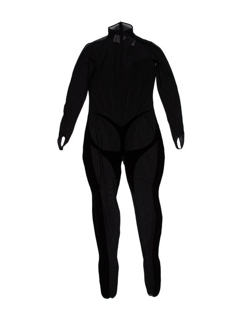 Wolford x Mugler Turtleneck Jumpsuit