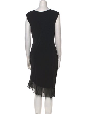 Wolford x Mugler Scoop Neck Mini Dress